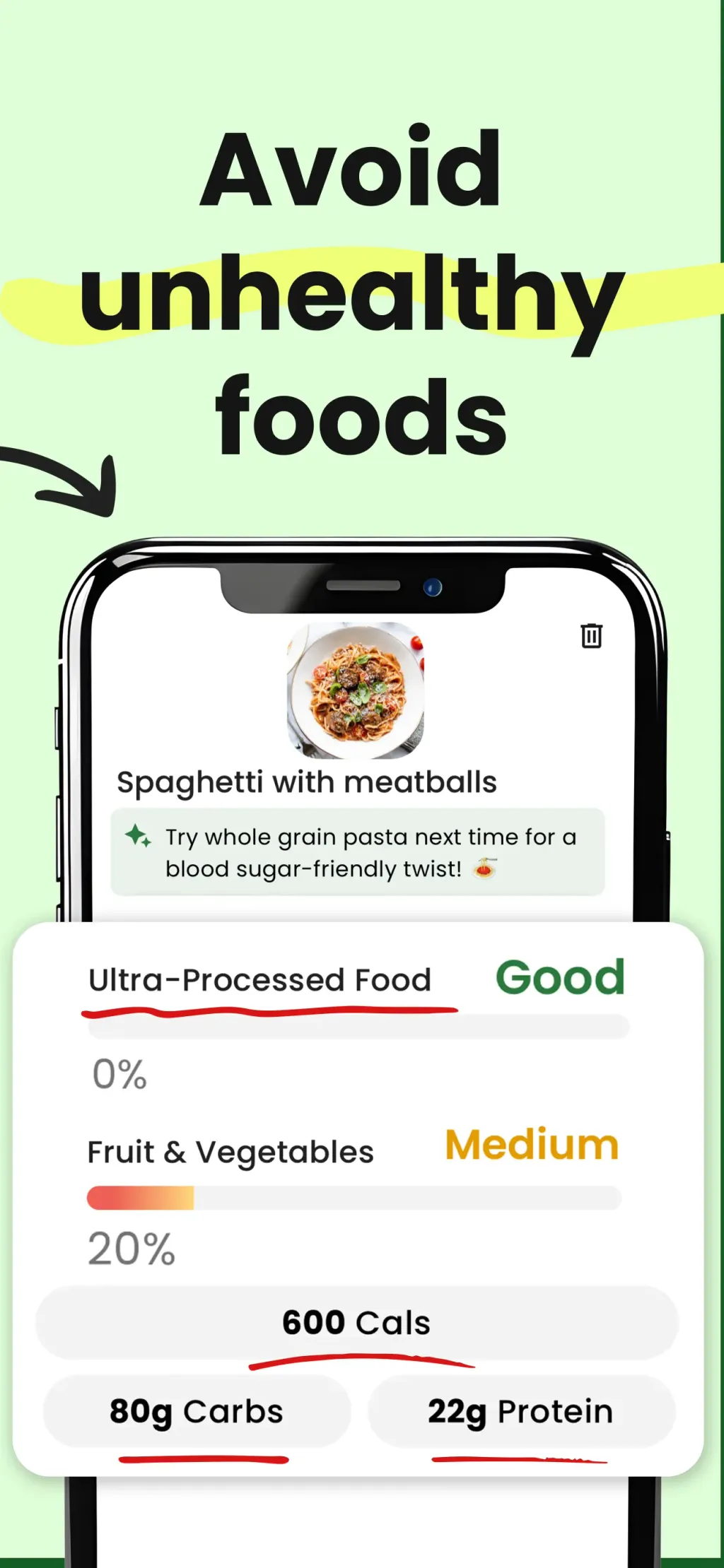 GoCoCo - Diabetes Food Tracker App Store screenshot 4