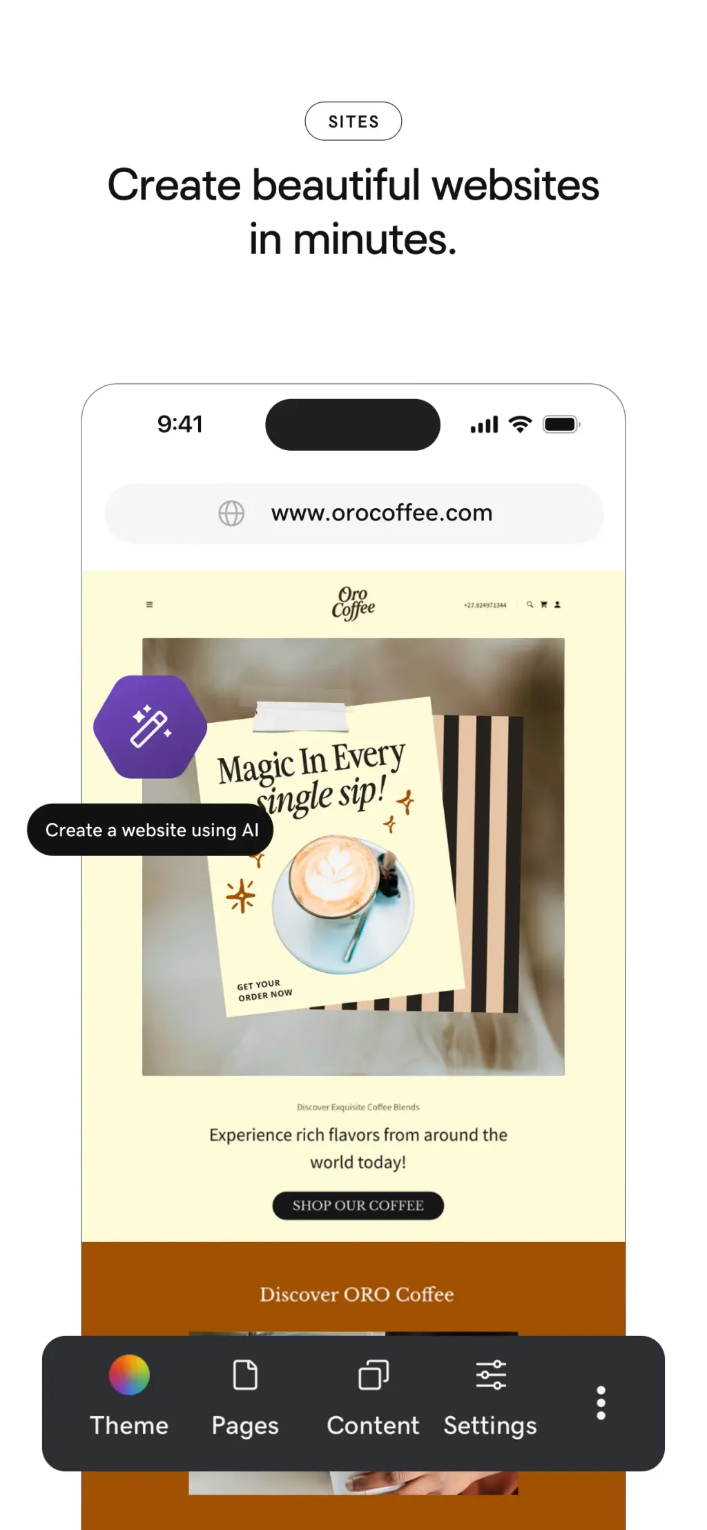 GoDaddy: Websites & Marketing App Store screenshot 3