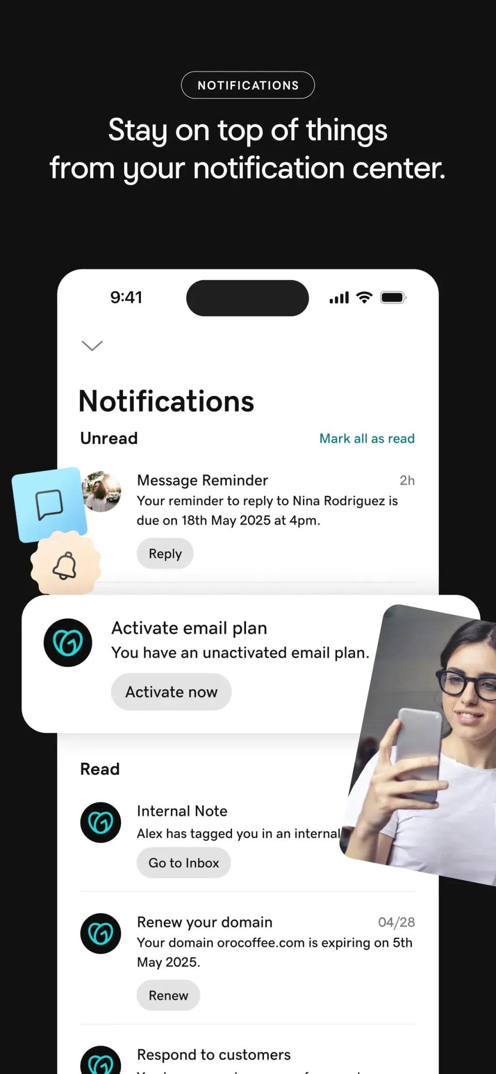 GoDaddy: Websites & Marketing App Store screenshot 6