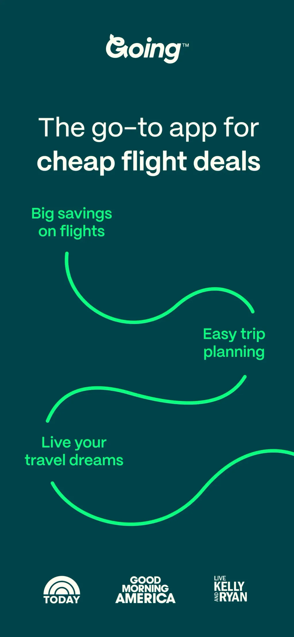 Going: Find Flight Deals App Store screenshot 1