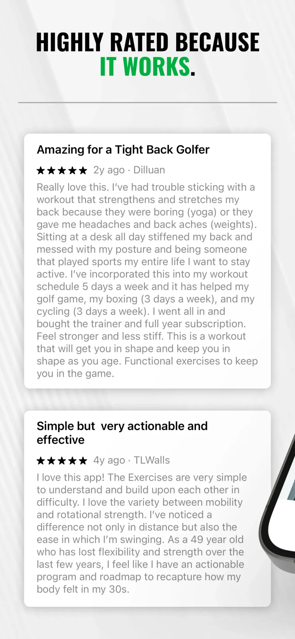GOLFFOREVER App Store screenshot 4