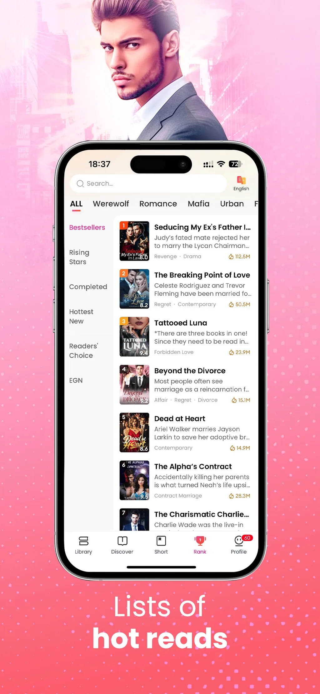 GoodNovel - Booktok, Stories App Store screenshot 5