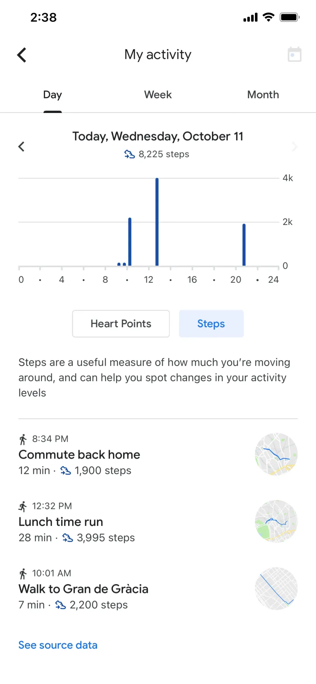 Google Fit: Activity Tracker App Store screenshot 2