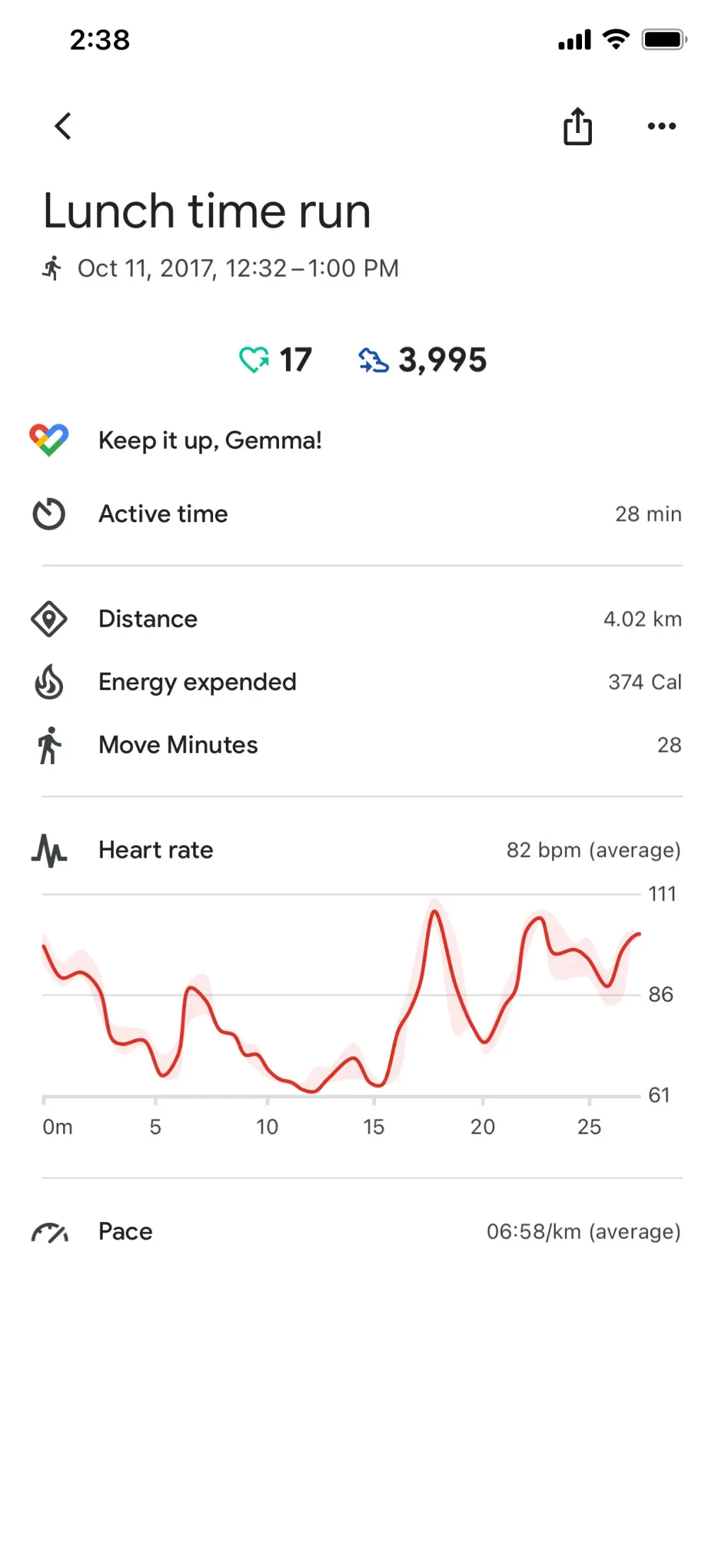 Google Fit: Activity Tracker App Store screenshot 4