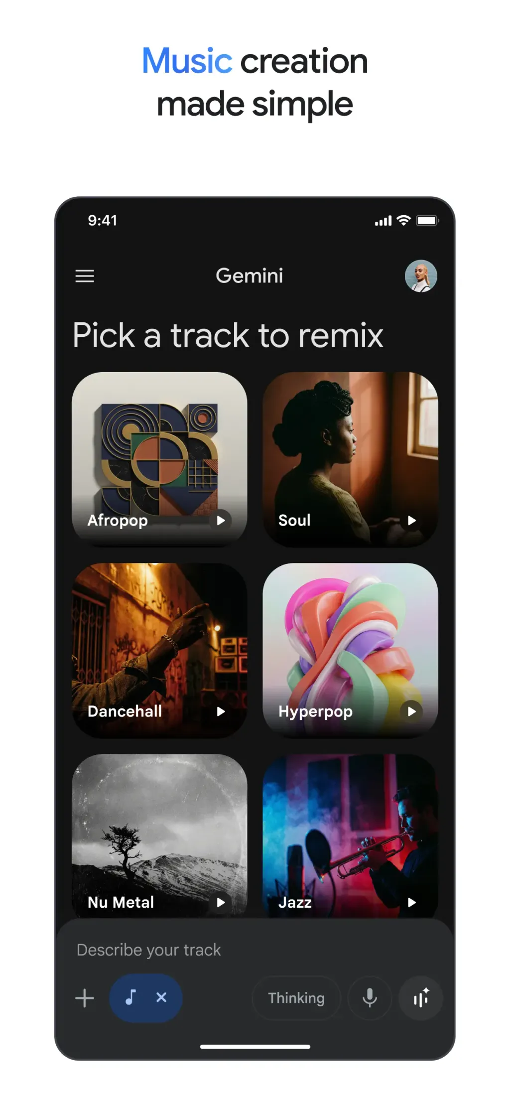 Google Gemini screenshot 1