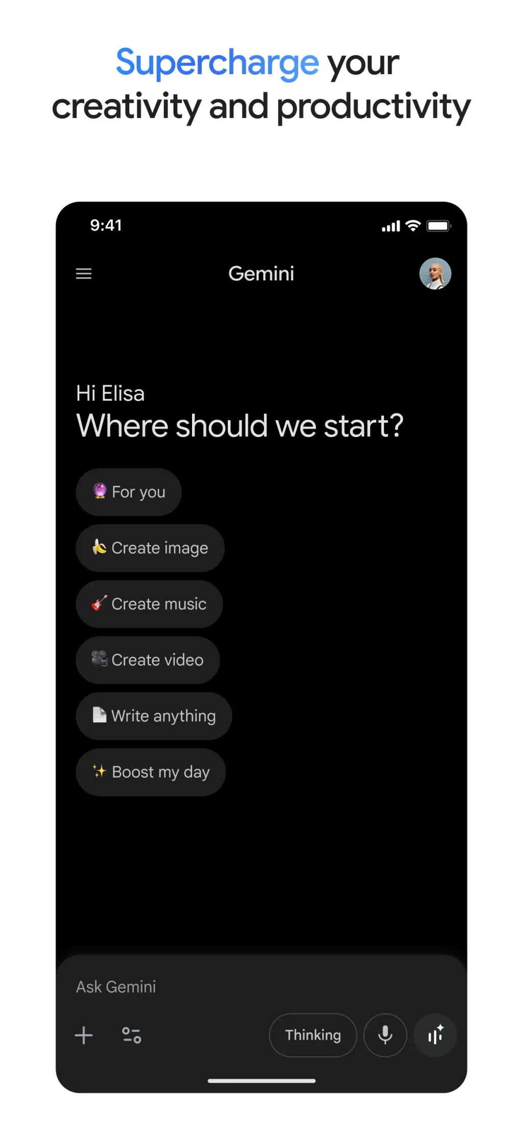 Google Gemini App Store screenshot 3