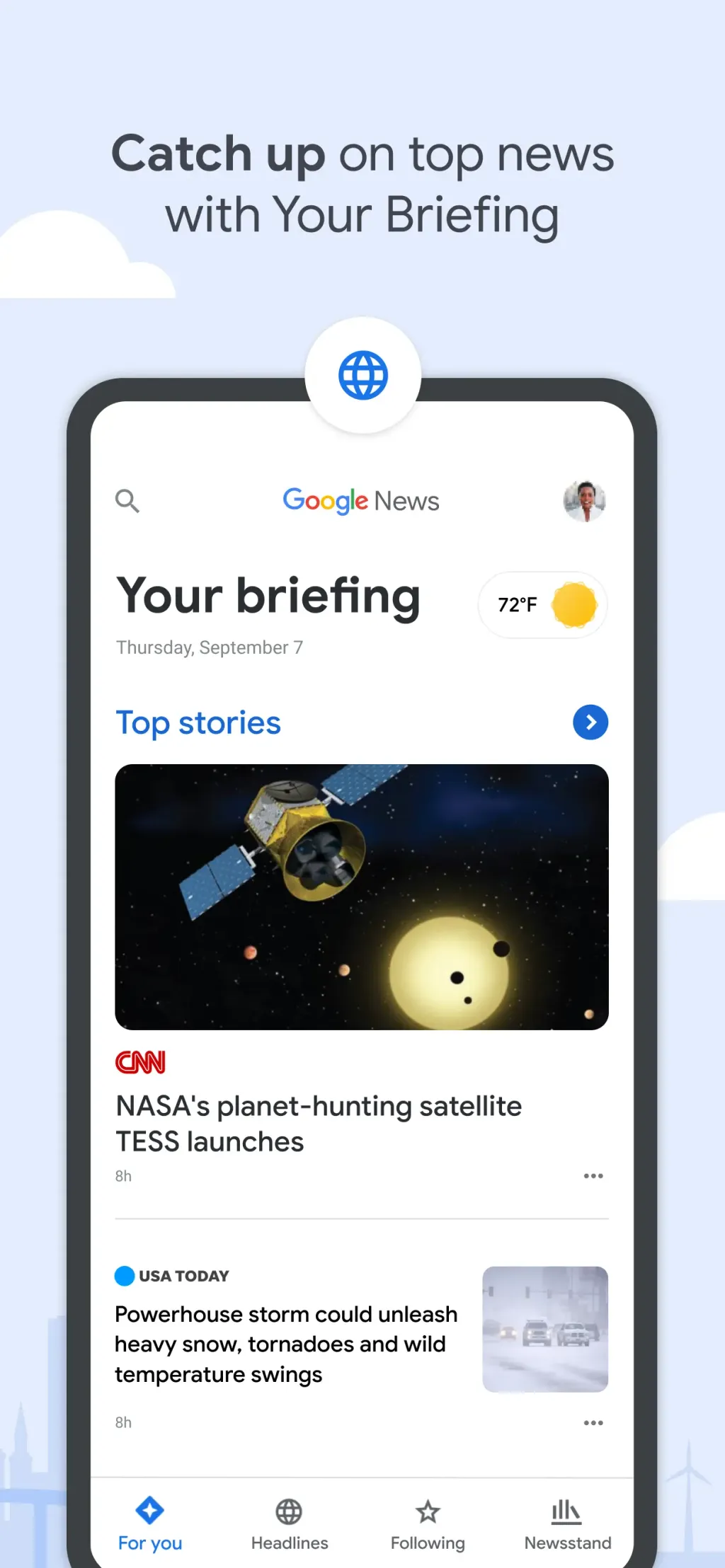 Google News App Store screenshot 1