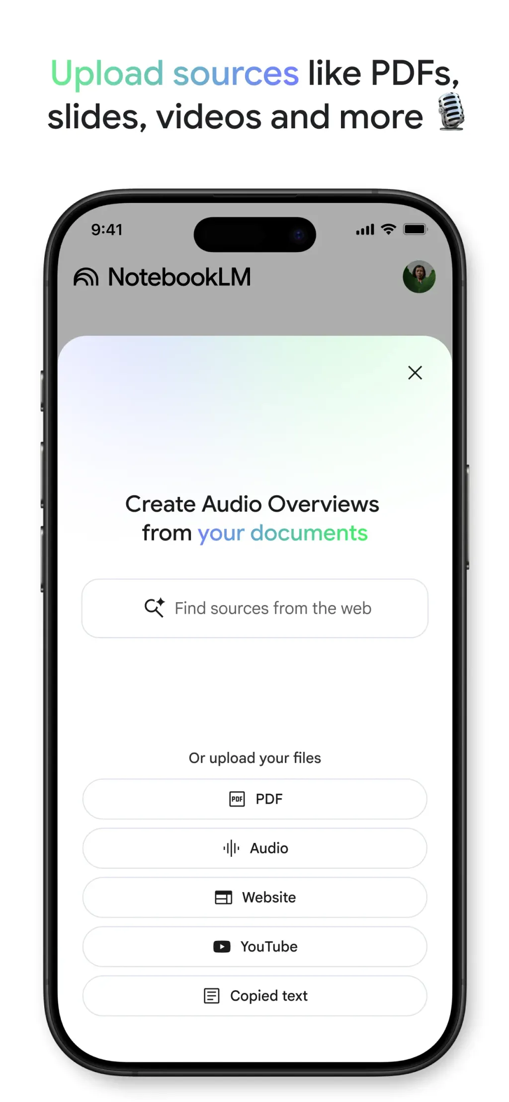 Google NotebookLM App Store screenshot 3