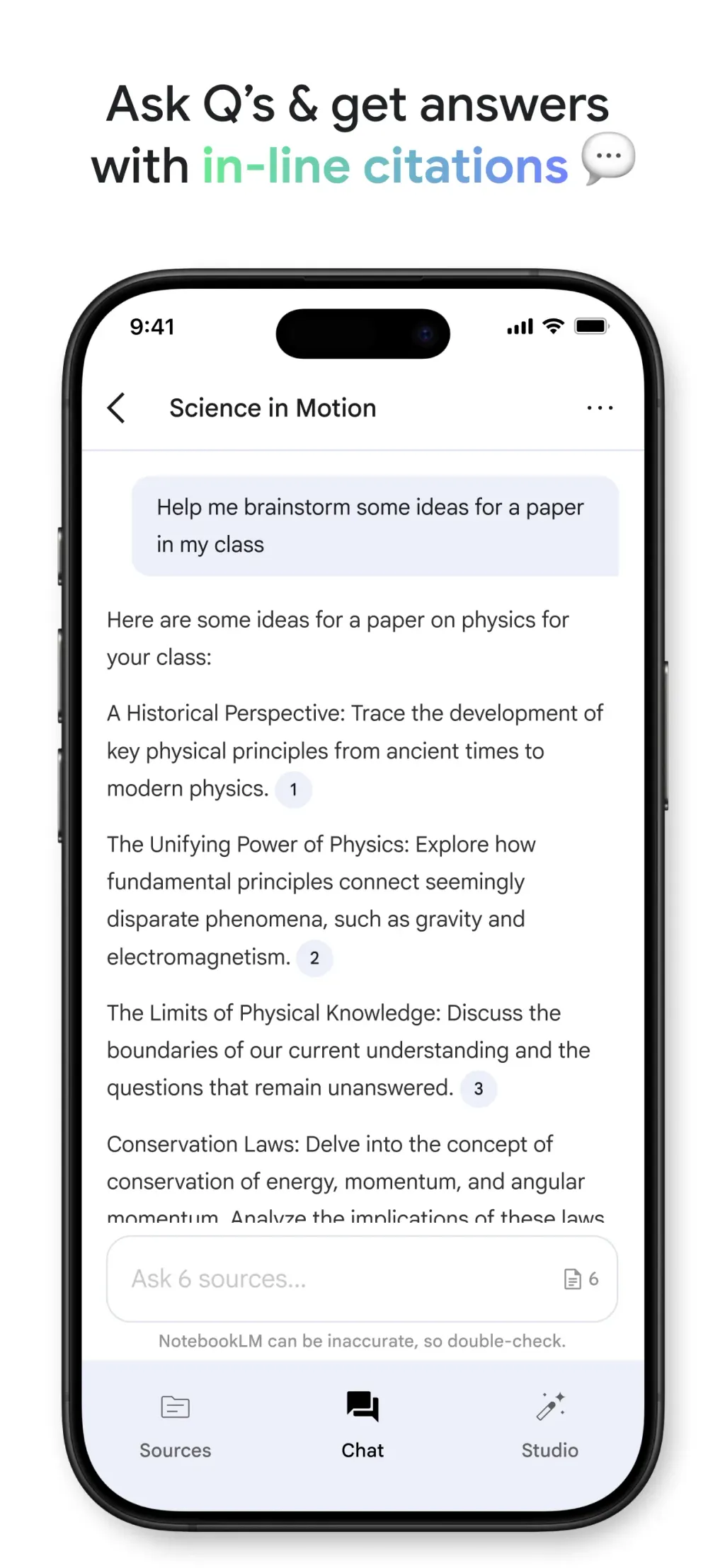 Google NotebookLM App Store screenshot 5