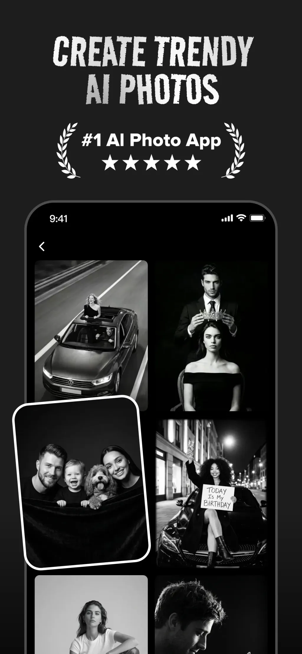 GoPhoto:AI Photo & Video Maker App Store screenshot 1
