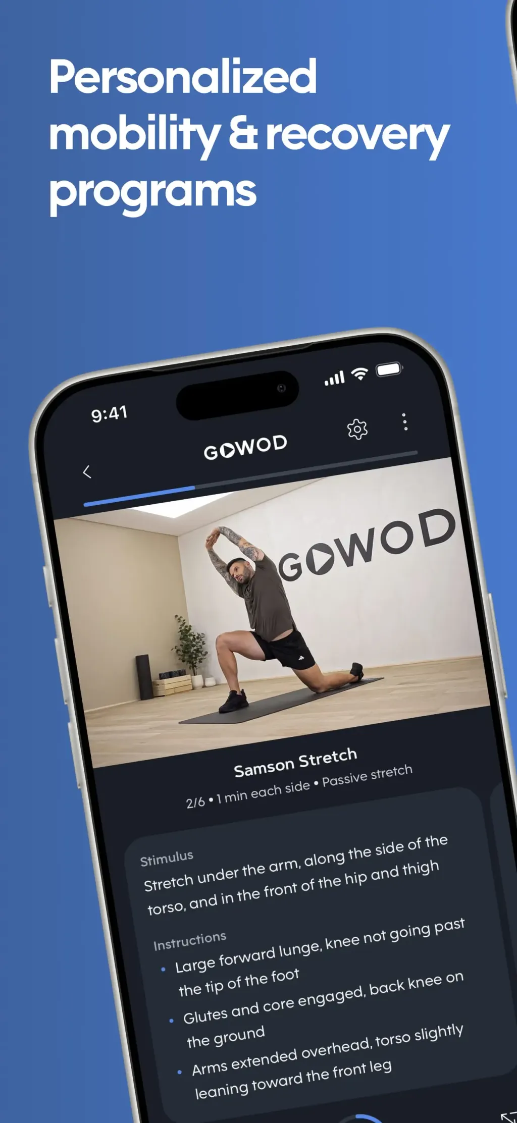 GOWOD – Mobility & Stretching screenshot 2