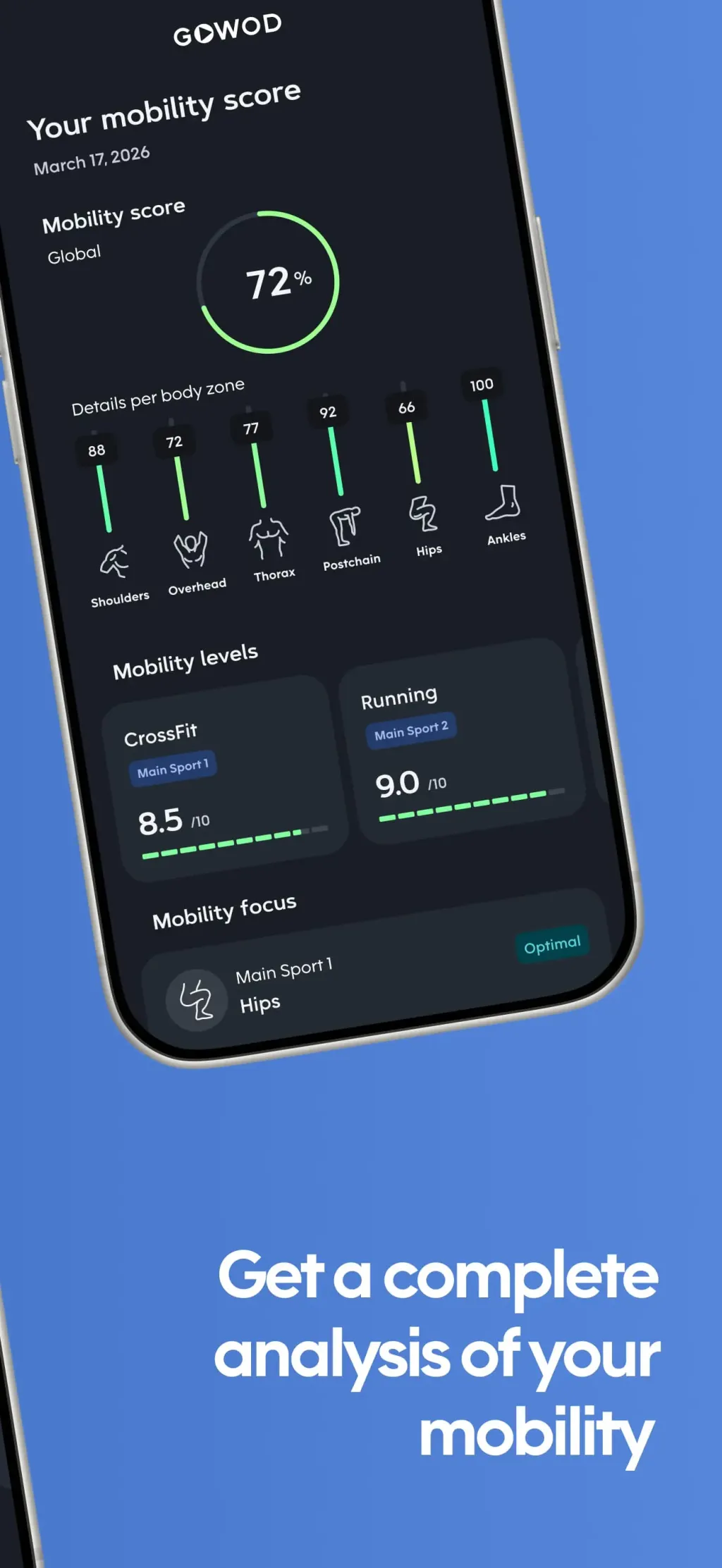 GOWOD – Mobility & Stretching App Store screenshot 3