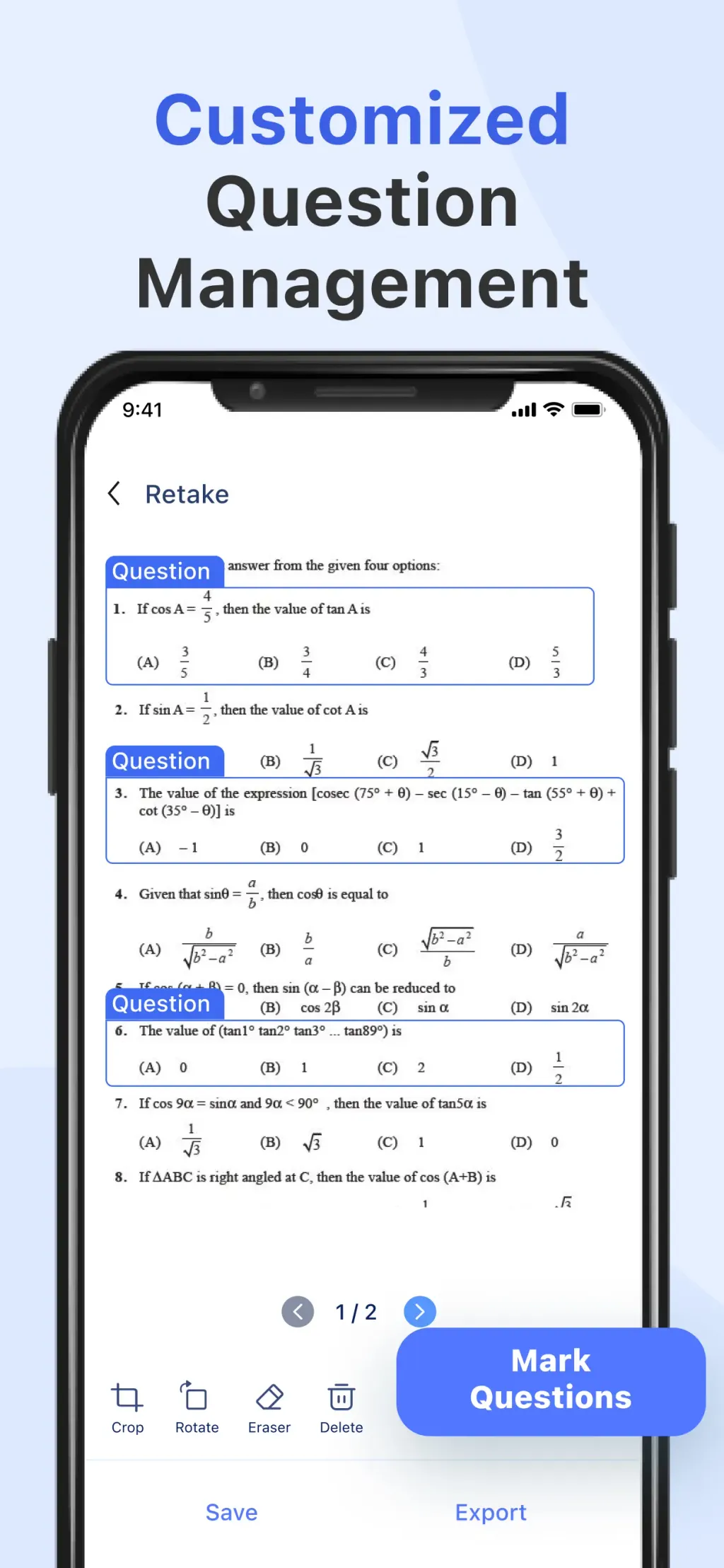 GradeUp: Homework Scanner App Store screenshot 3
