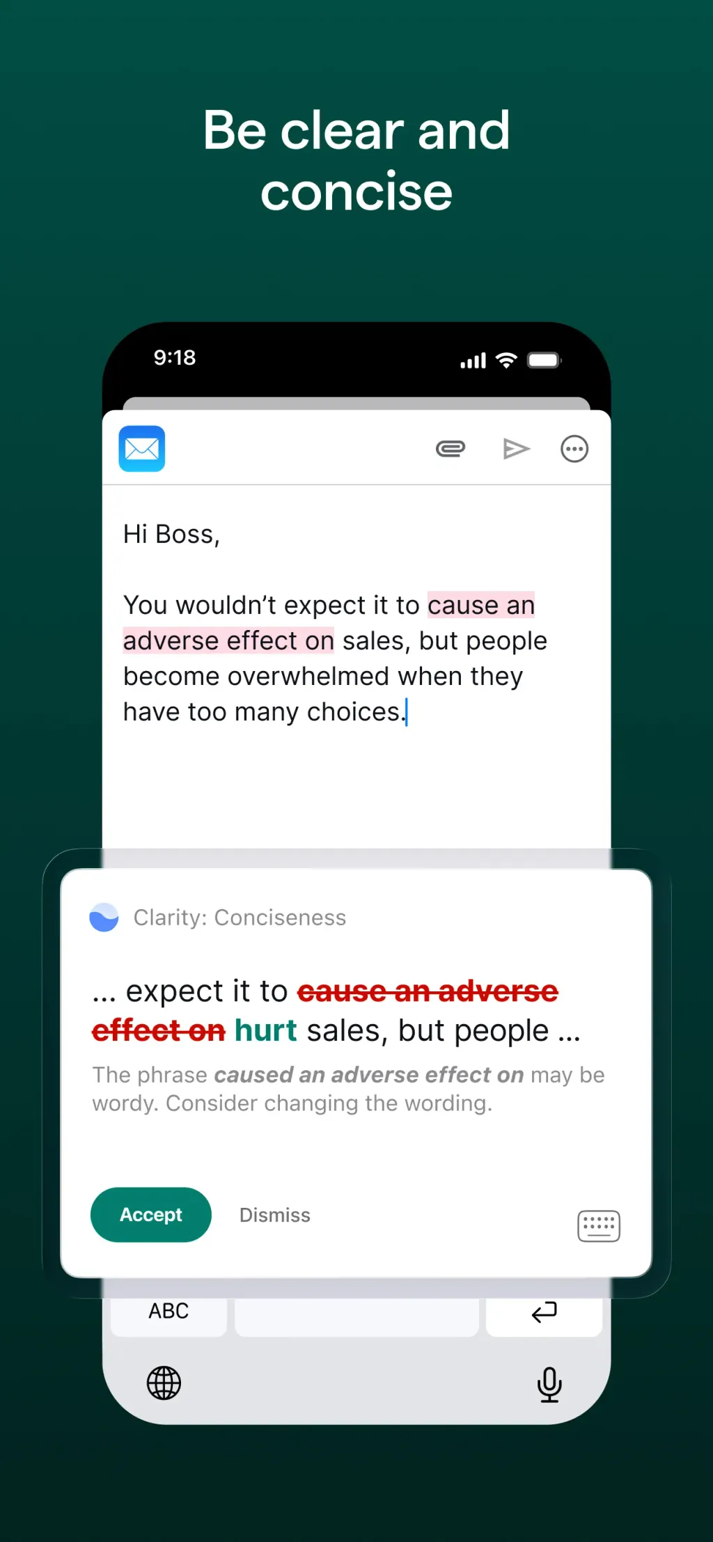 Grammarly: AI Keyboard & Notes App Store screenshot 6