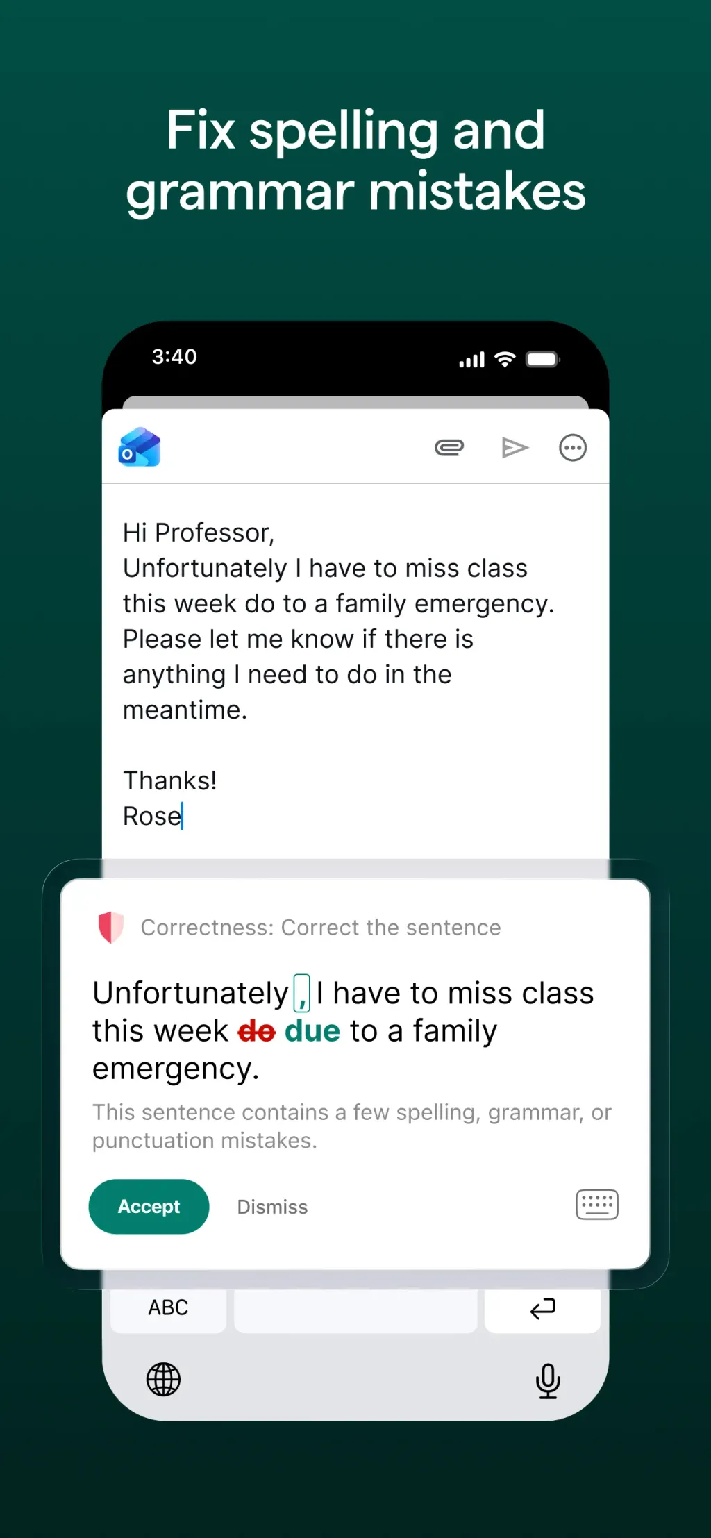 Grammarly: AI Keyboard & Notes App Store screenshot 8