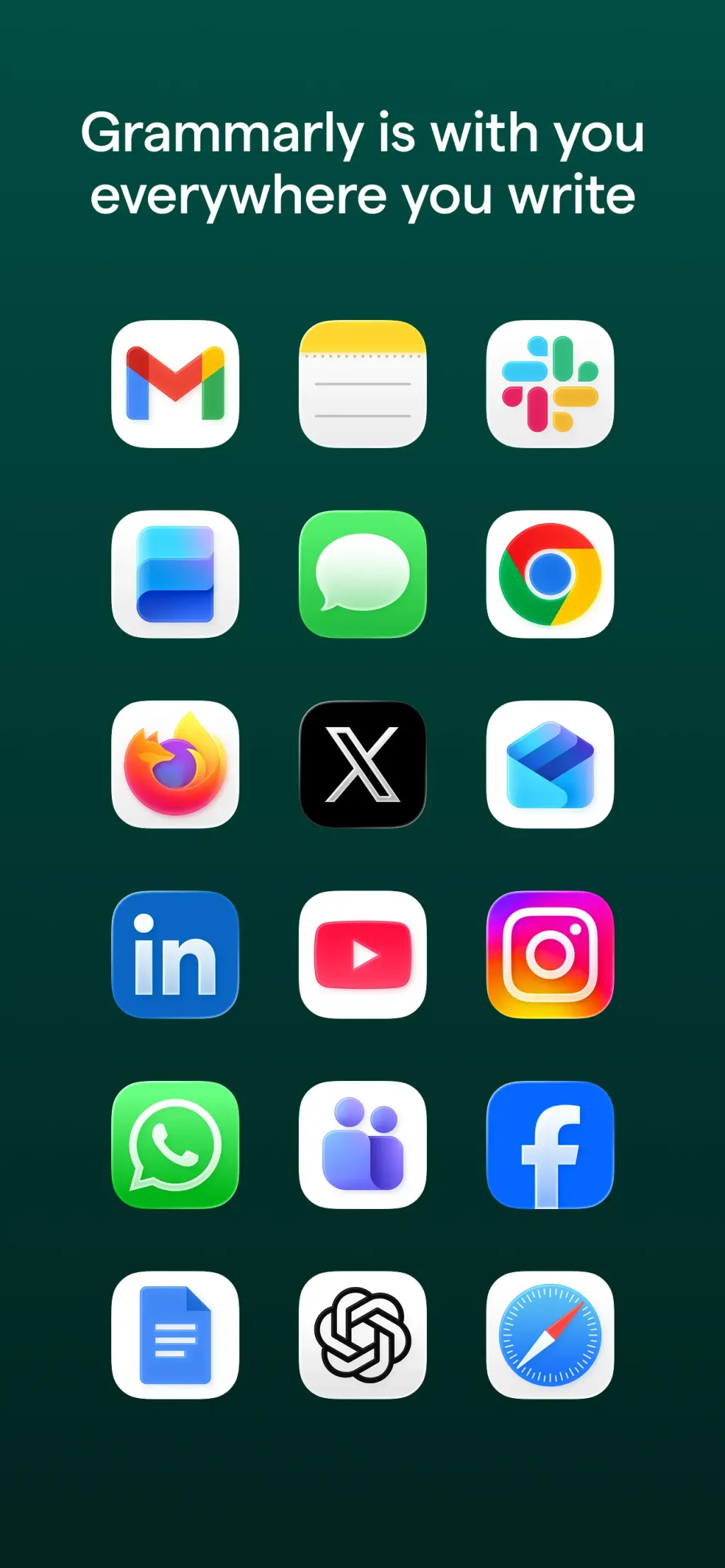 Grammarly: AI Keyboard & Notes App Store screenshot 9