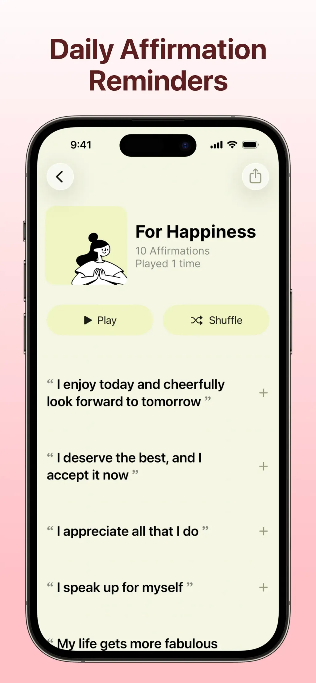 Gratitude: Self-Care Journal App Store screenshot 5