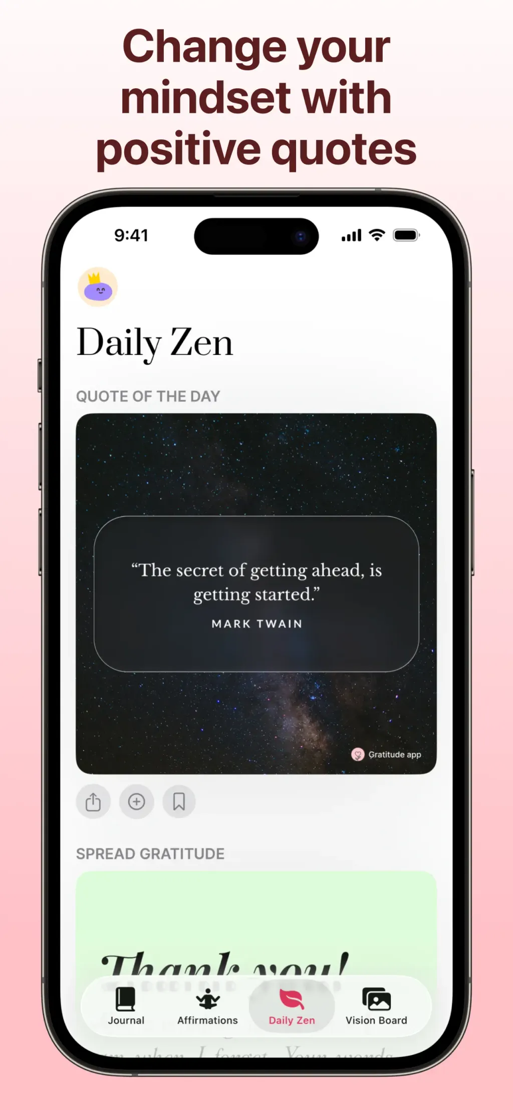 Gratitude: Self-Care Journal App Store screenshot 7