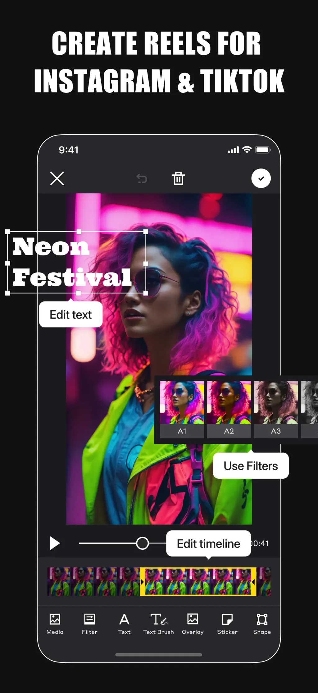 GRIDS Post maker for Instagram screenshot 1