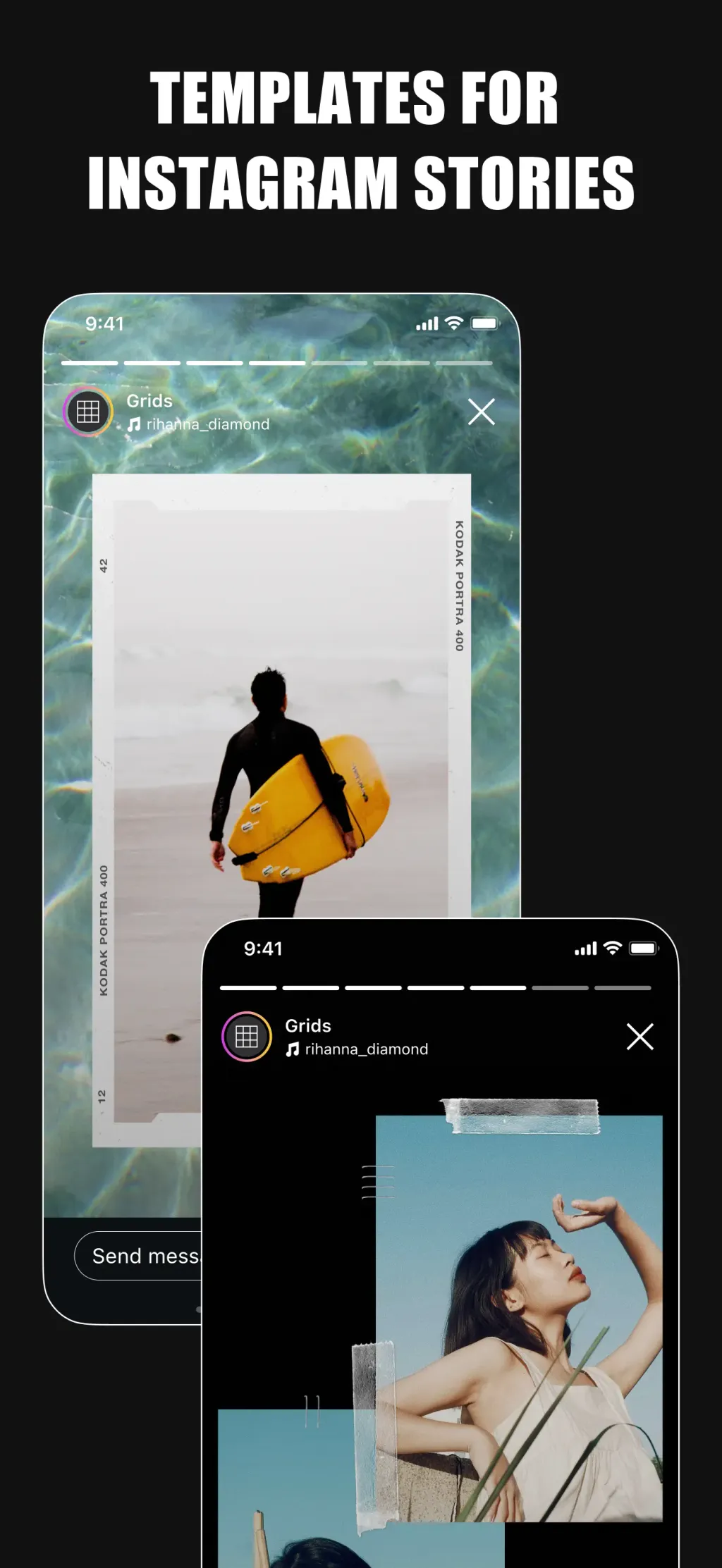 GRIDS Post maker for Instagram App Store screenshot 4