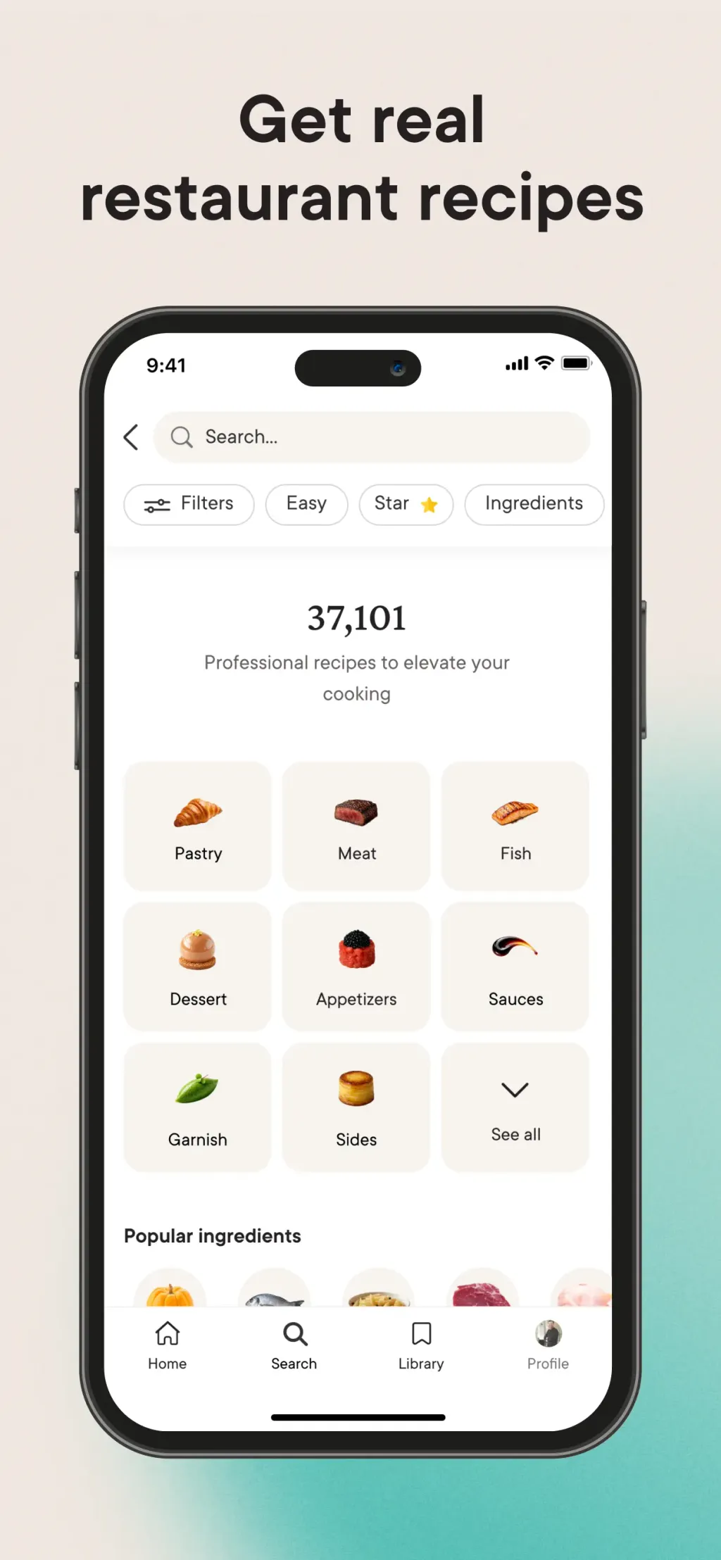 Gronda: Recipes for Chefs screenshot 1