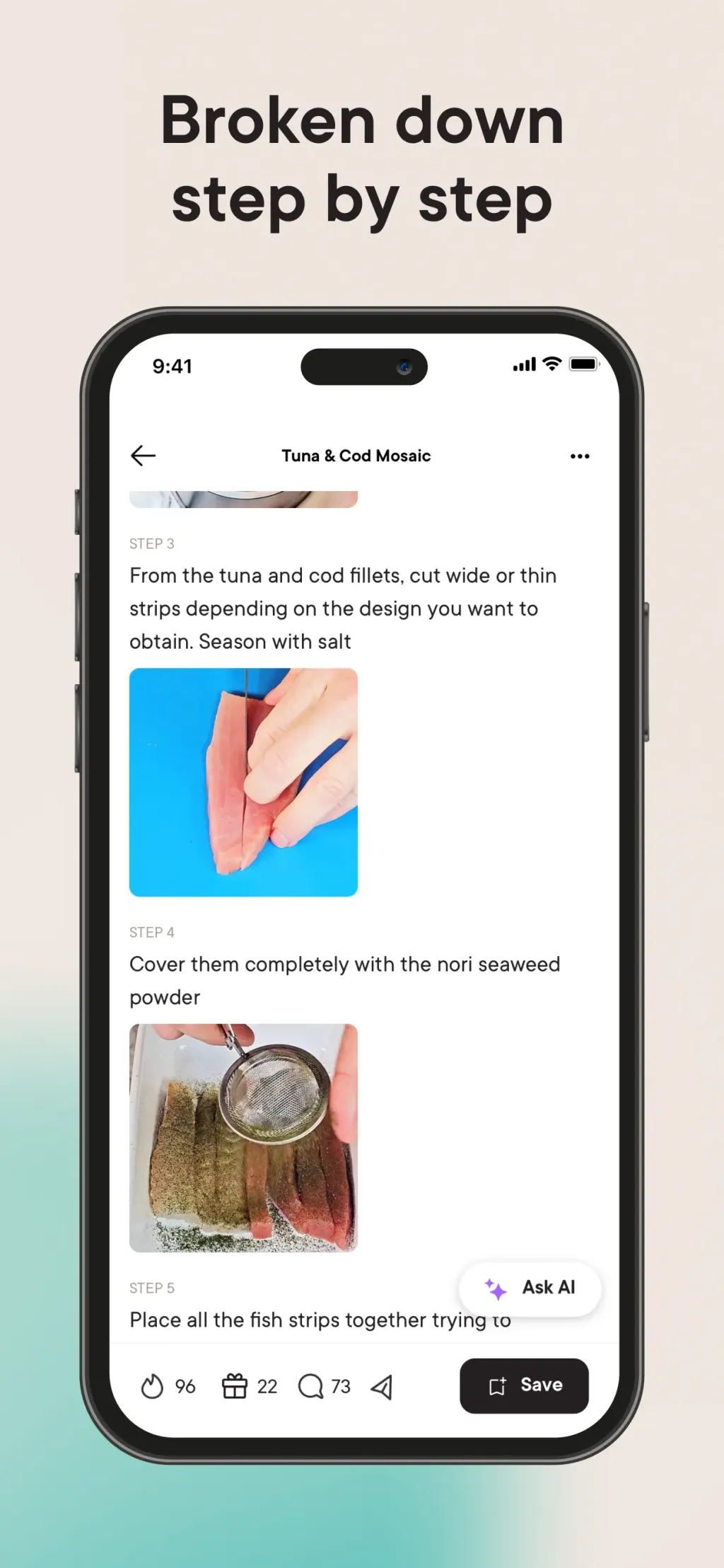 Gronda: Recipes for Chefs App Store screenshot 7