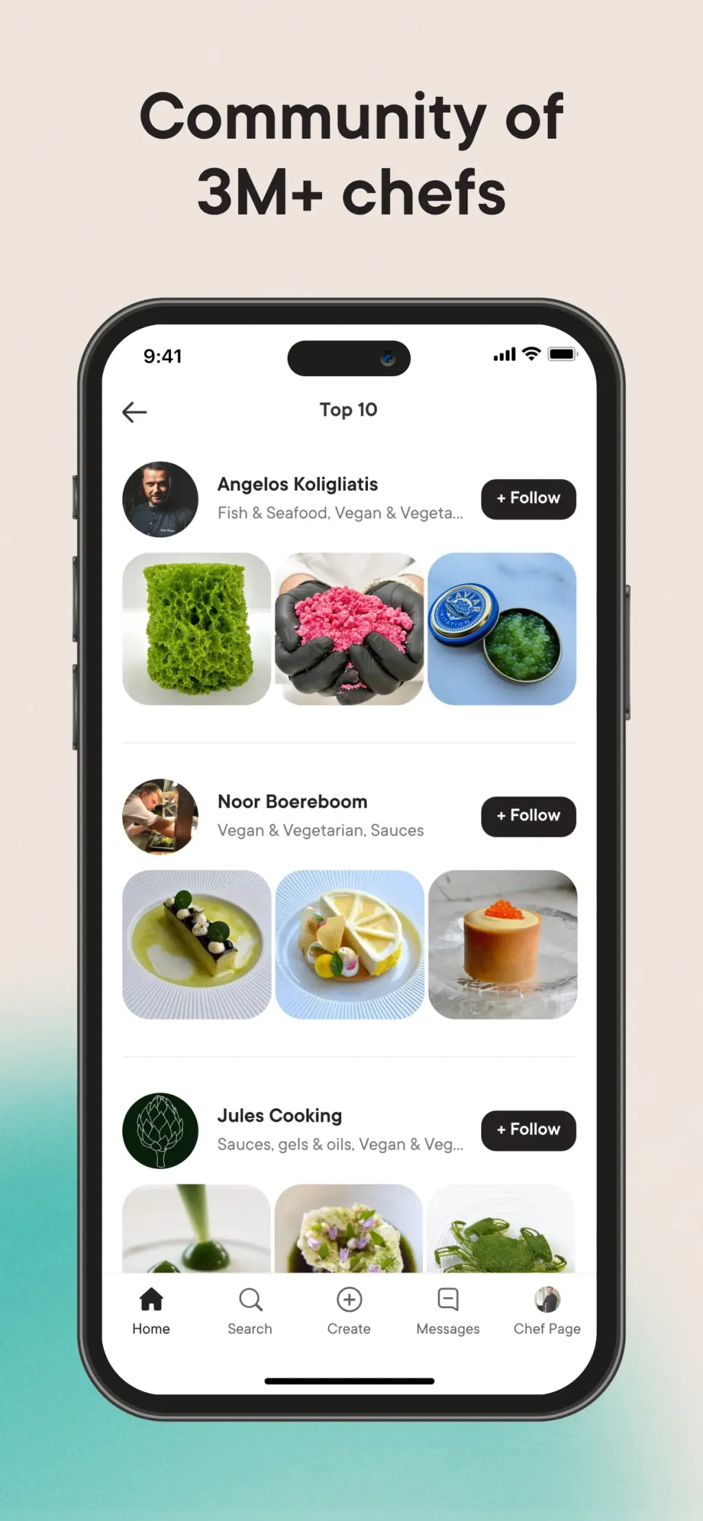 Gronda: Recipes for Chefs screenshot 1