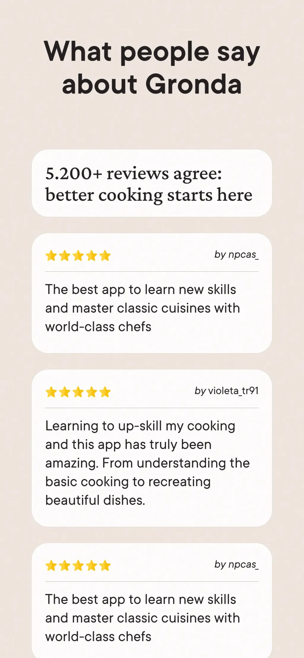 Gronda: Recipes for Chefs App Store screenshot 10