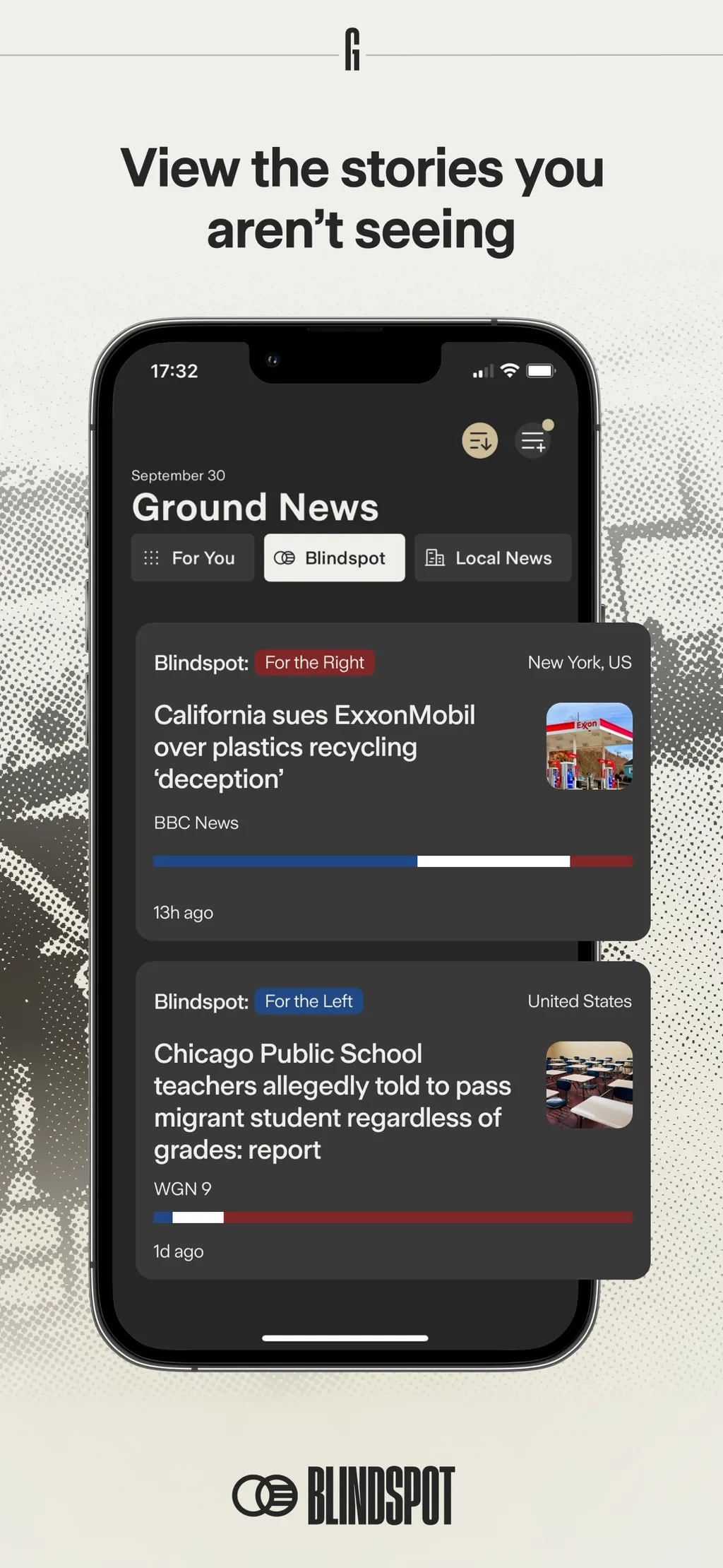 Ground News App Store screenshot 1