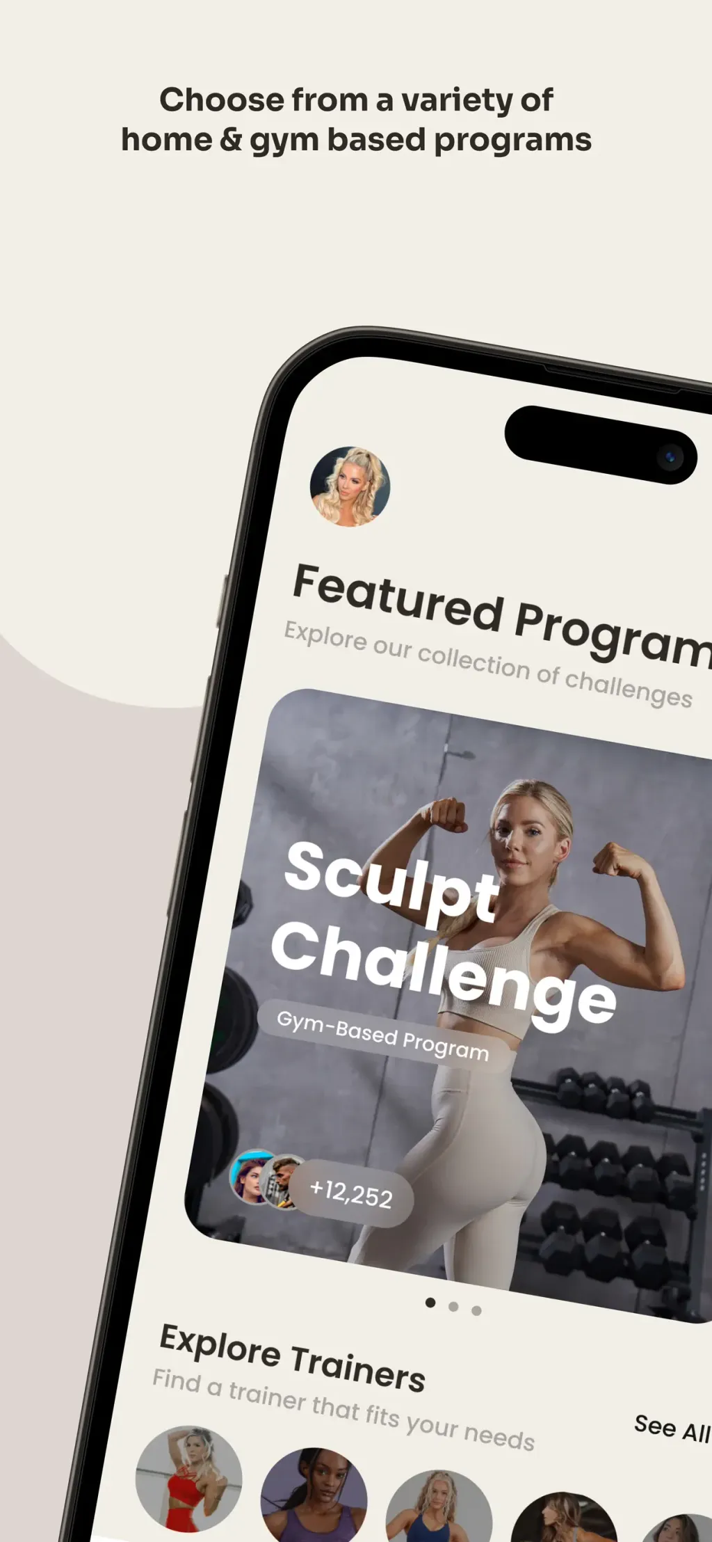 Grounds: Fitness App For Women screenshot 1