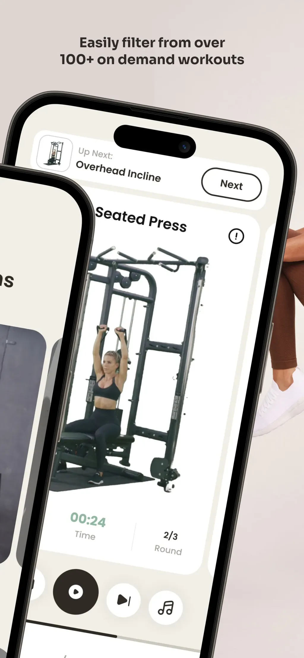 Grounds: Fitness App For Women App Store screenshot 3
