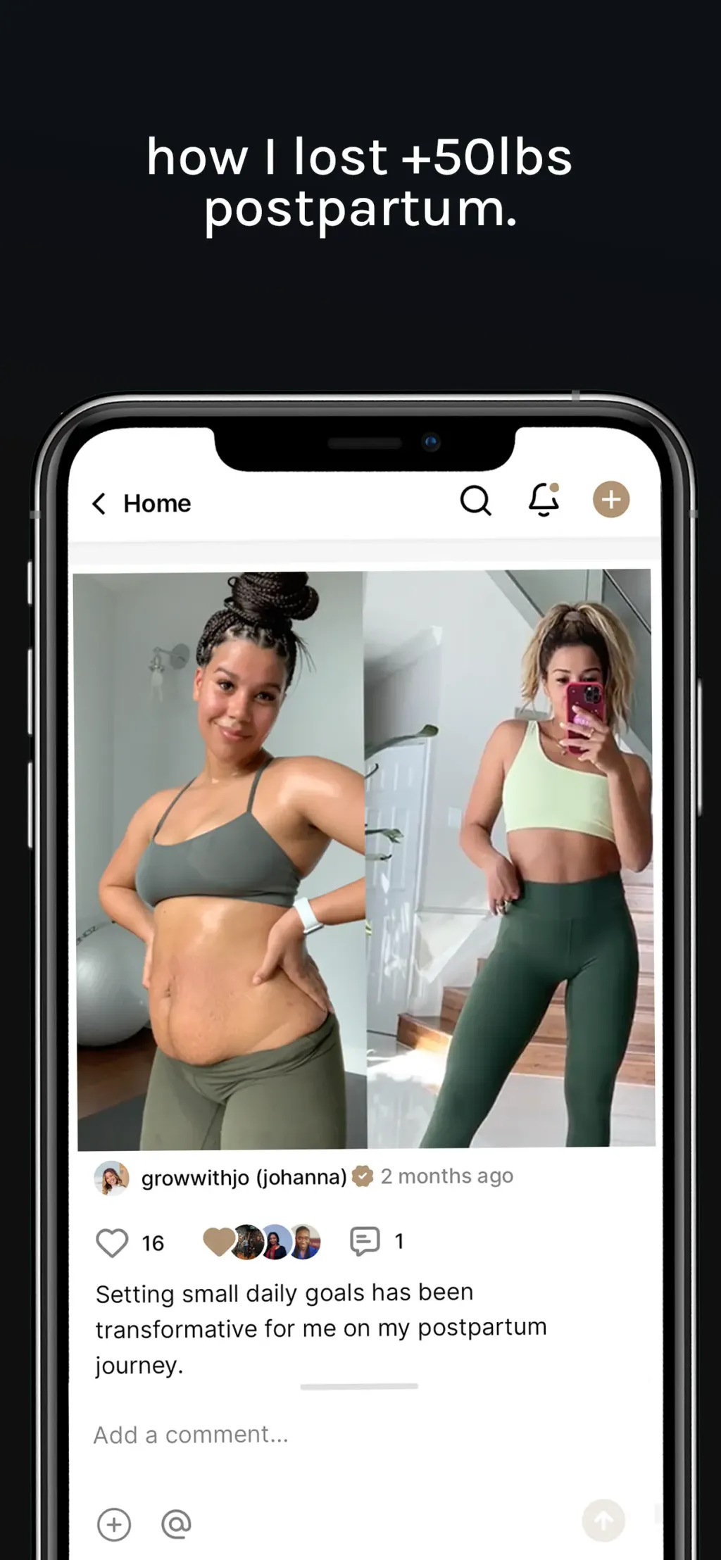 growwithjo: home workouts App Store screenshot 2