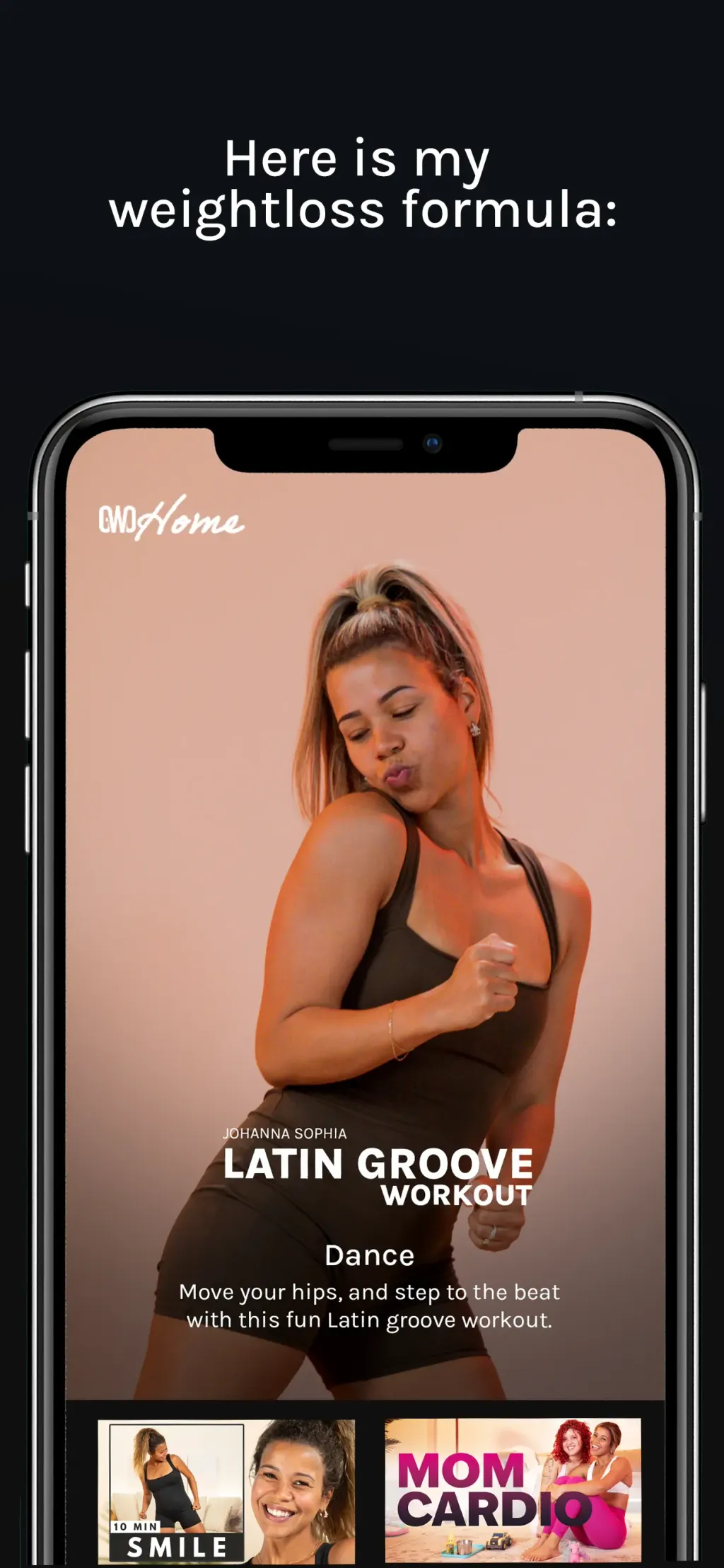 growwithjo: home workouts App Store screenshot 3
