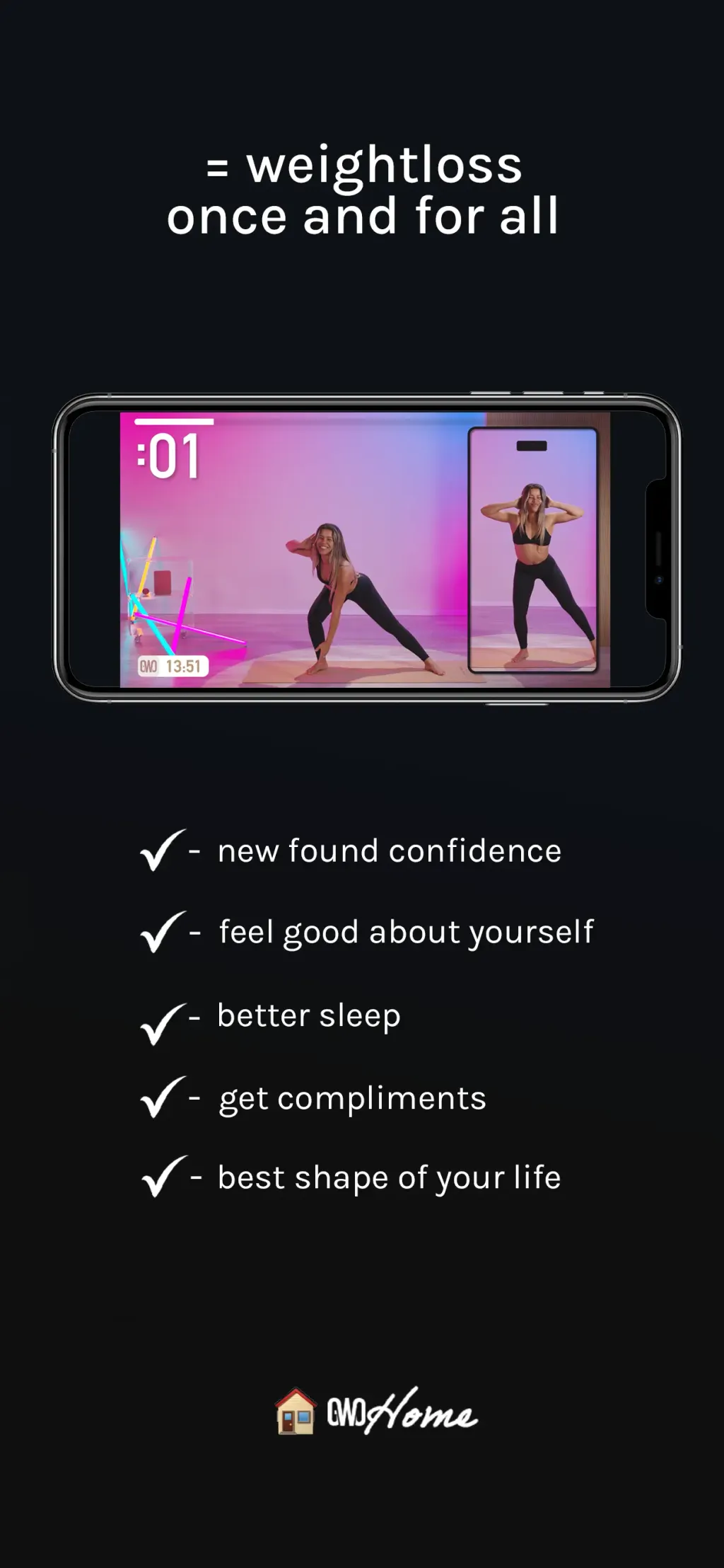 growwithjo: home workouts App Store screenshot 6