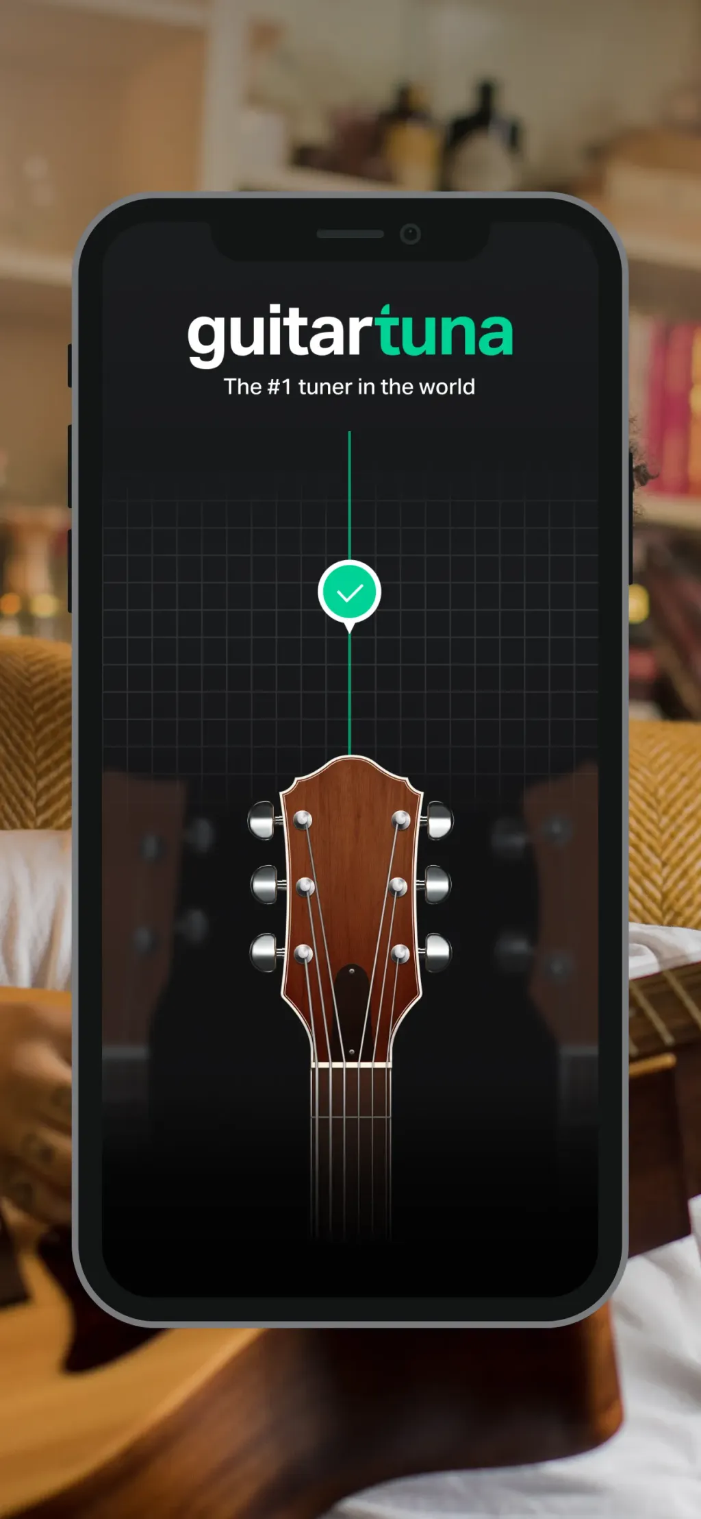 GuitarTuna: Tune & Play Guitar screenshot 1