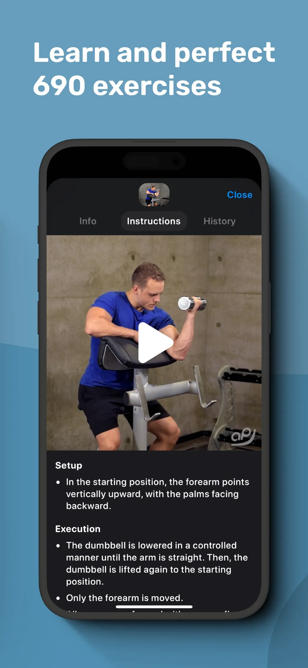 Gym Workout Alpha Progression App Store screenshot 6