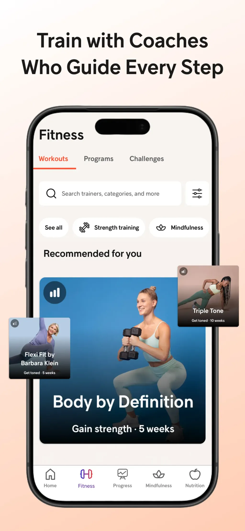 Gymondo: Fitness Workout Plans App Store screenshot 3