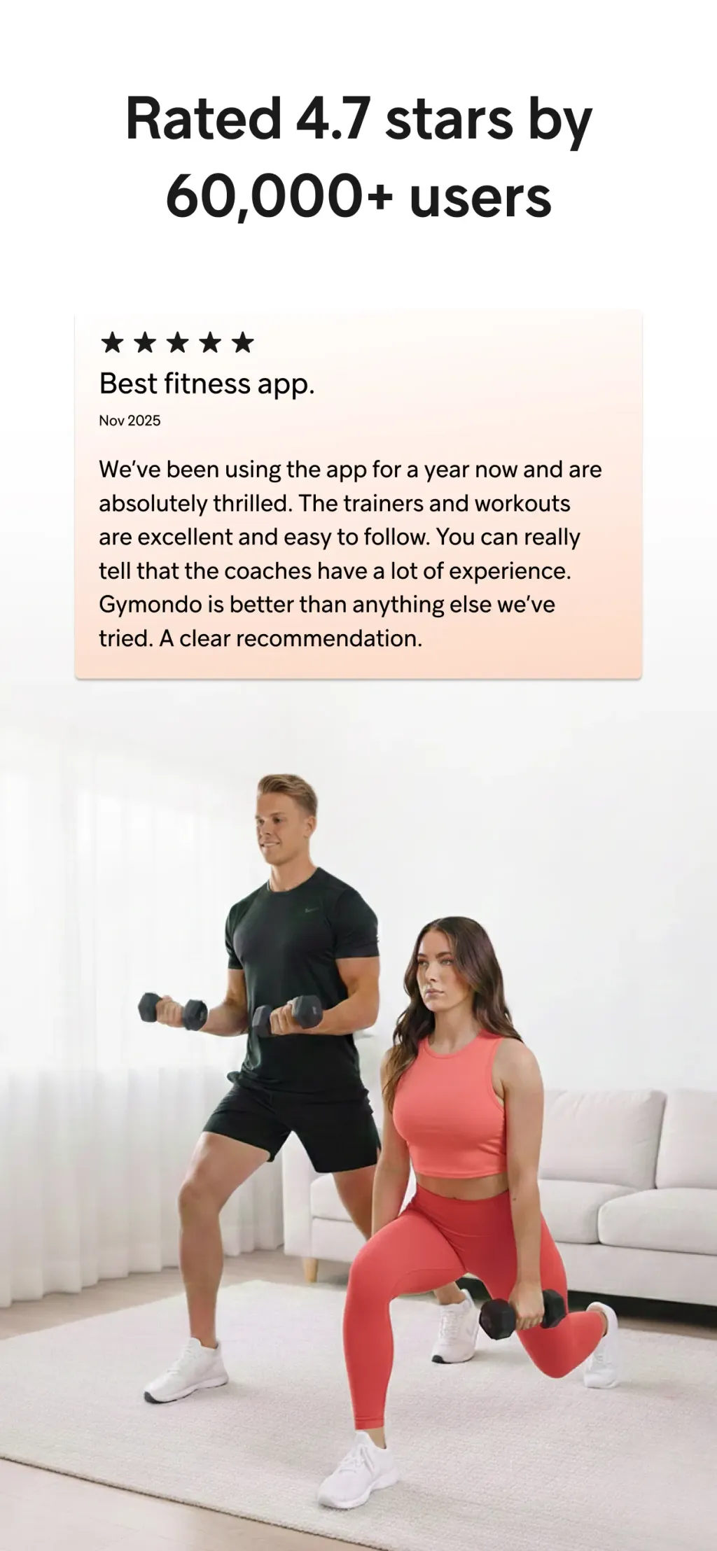 Gymondo: Fitness Workout Plans App Store screenshot 7