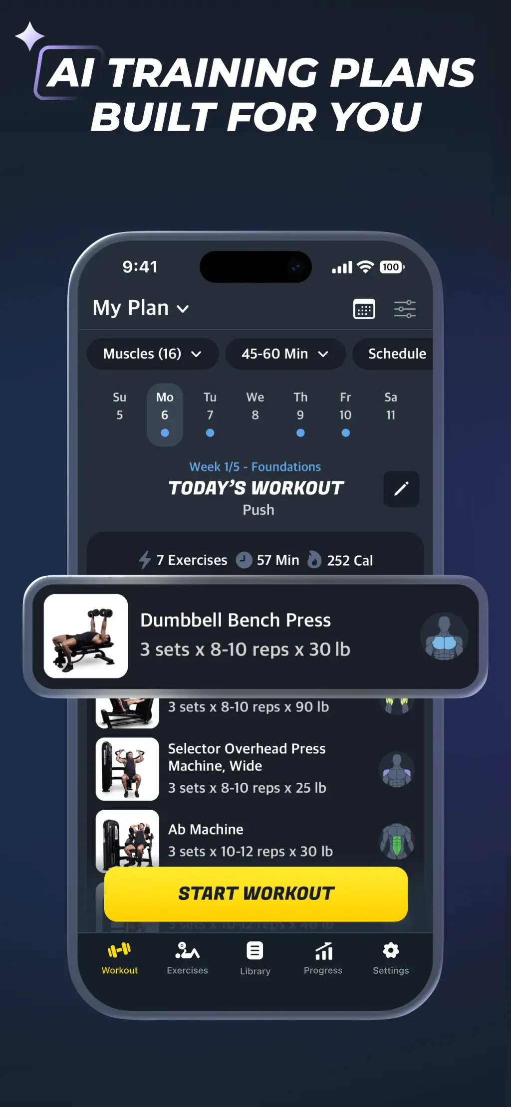 Gymverse: Gym Workout Planner screenshot 2