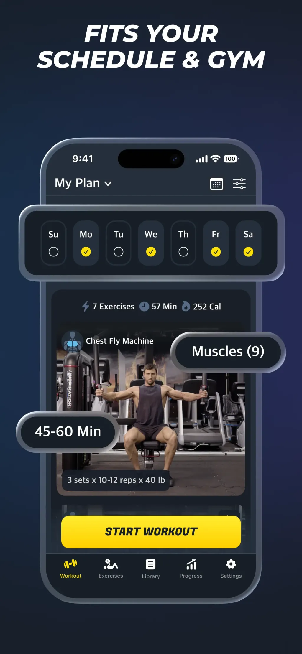 Gymverse: Gym Workout Planner App Store screenshot 6