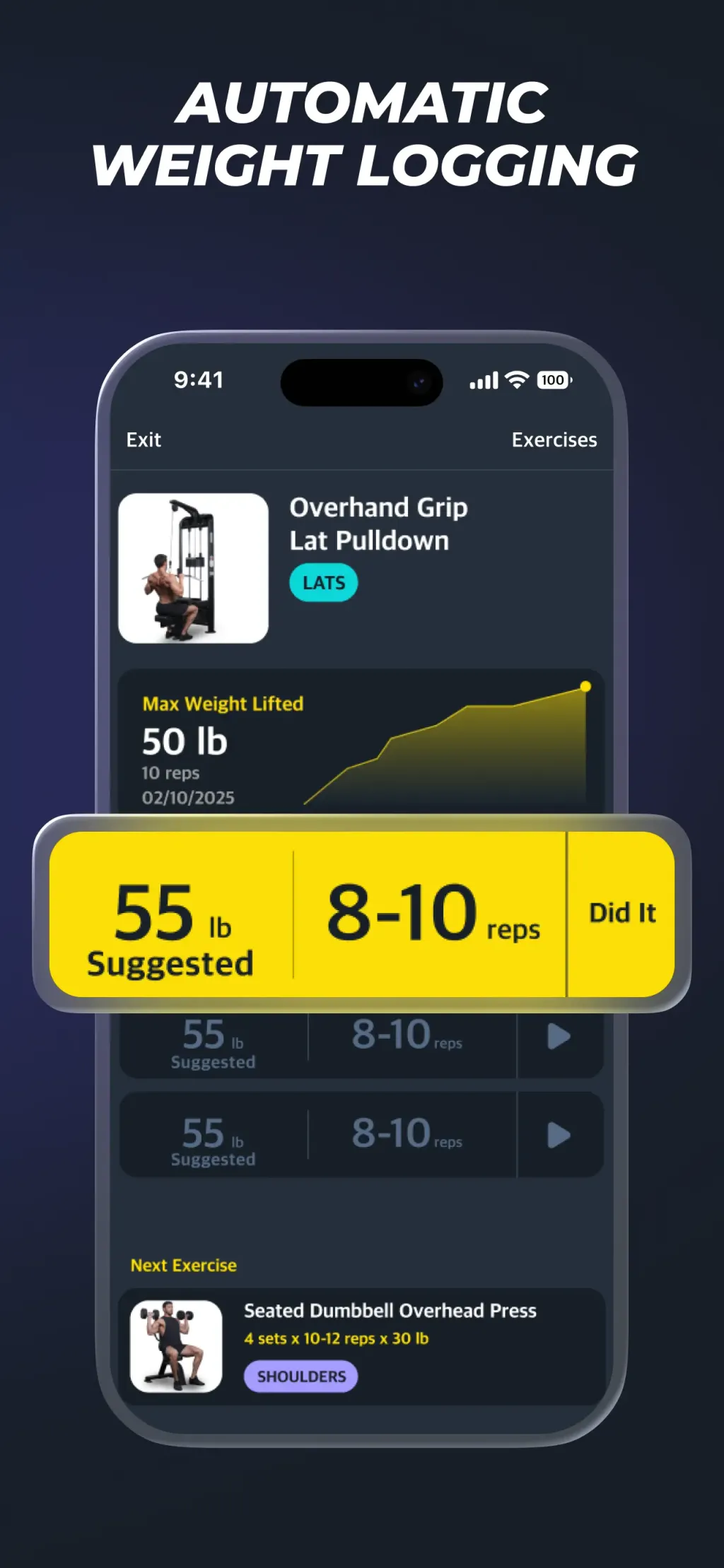 Gymverse: Gym Workout Planner App Store screenshot 7