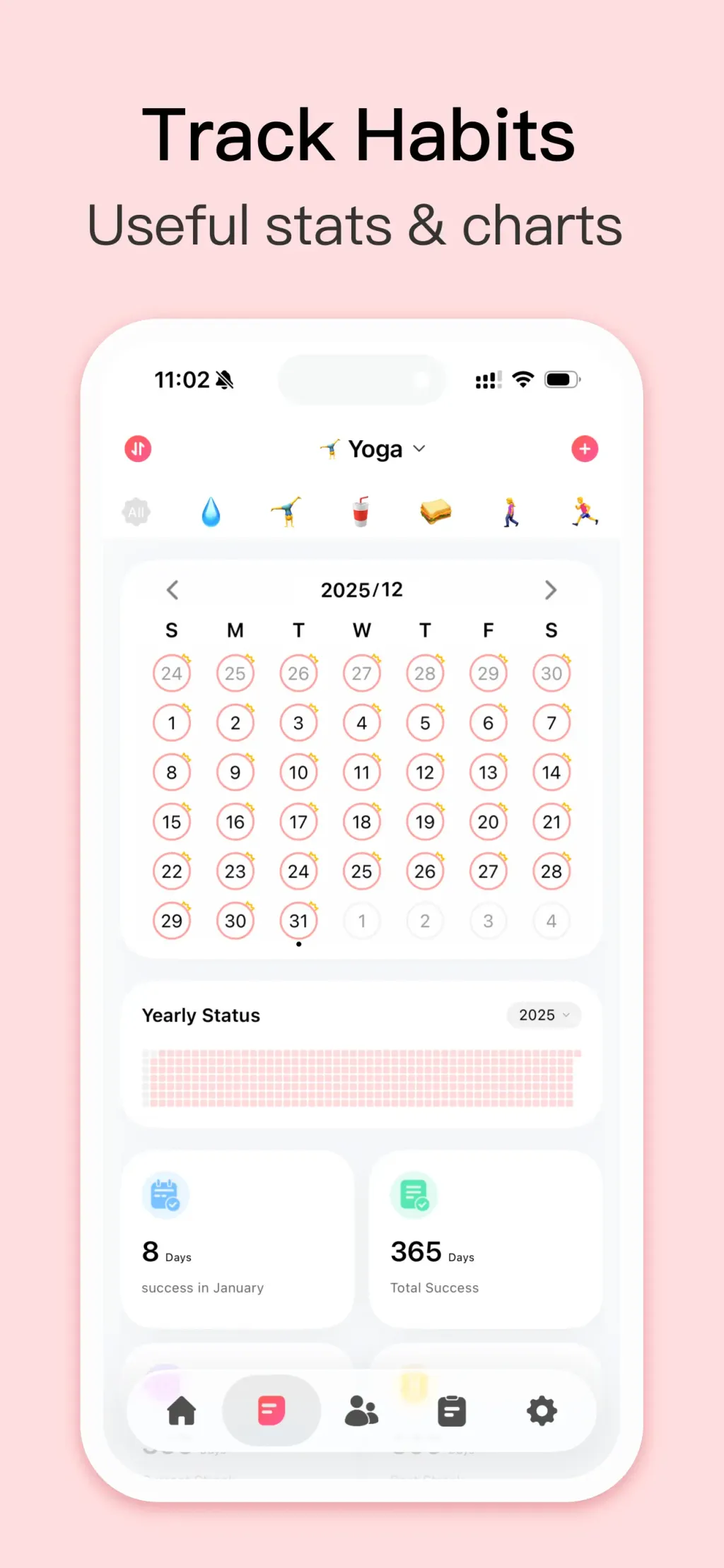 Habit Tracker App Store screenshot 4