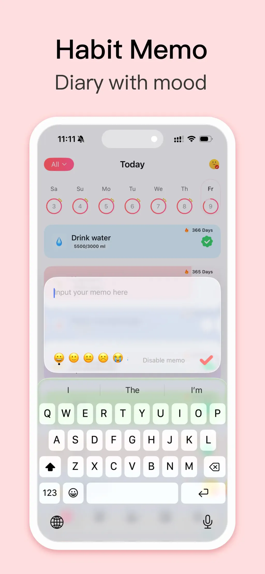 Habit Tracker App Store screenshot 9