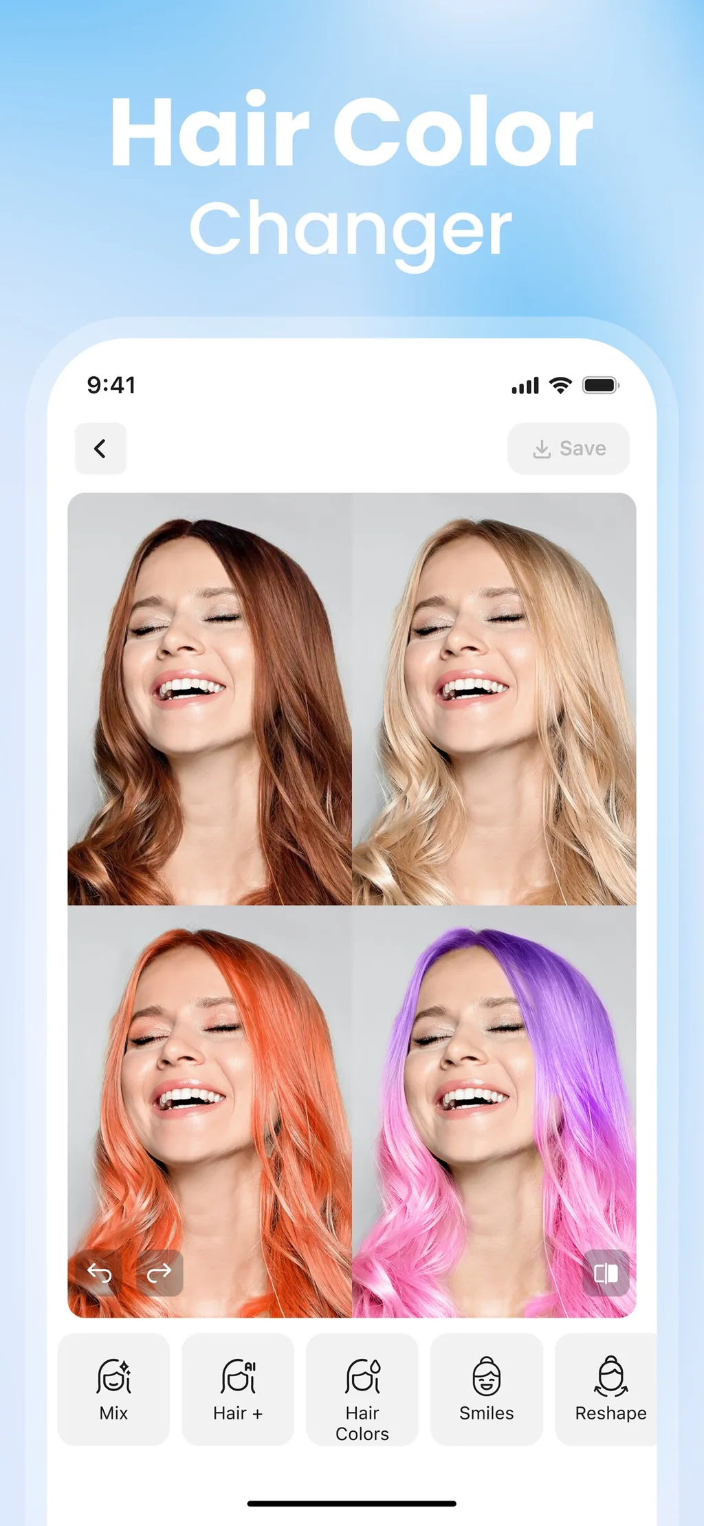 Hair AI: Hairstyle Filter, Cut screenshot 1