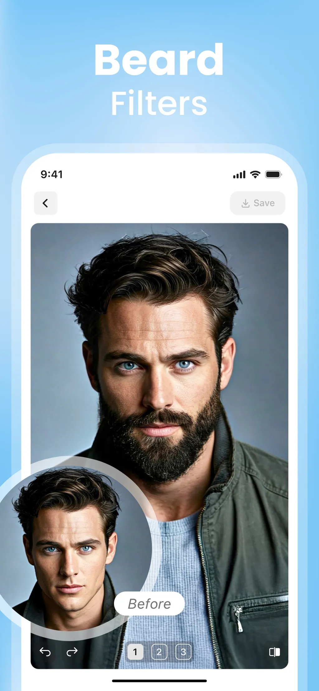 Hair AI: Hairstyle Filter, Cut App Store screenshot 9