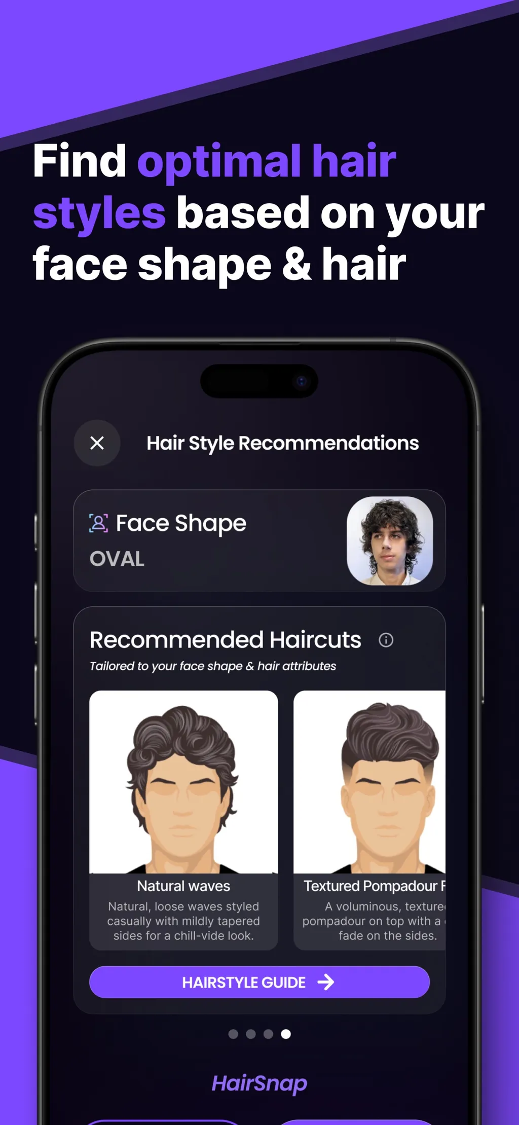Hair Snap Health & Style Scan App Store screenshot 4