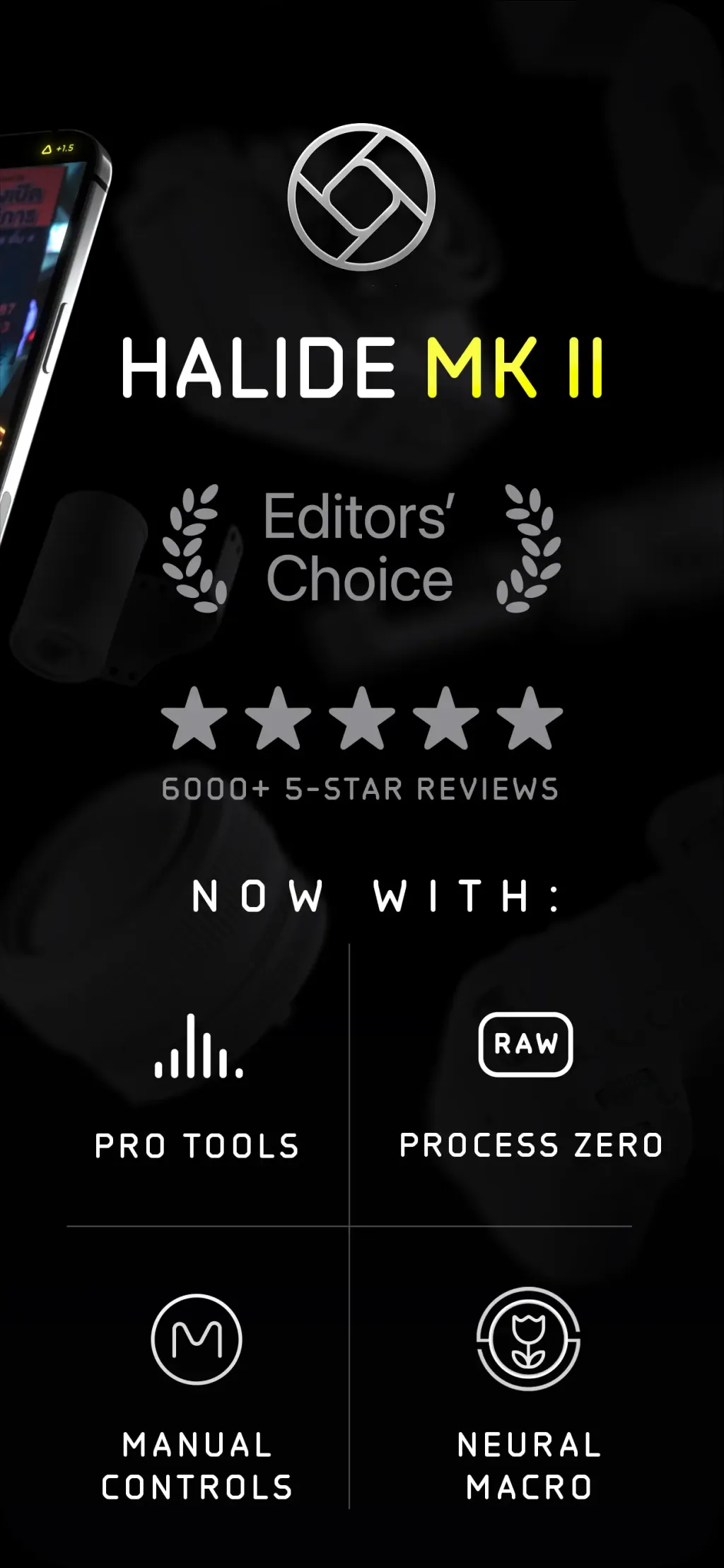 Halide Mark II - Pro Camera App Store screenshot 3
