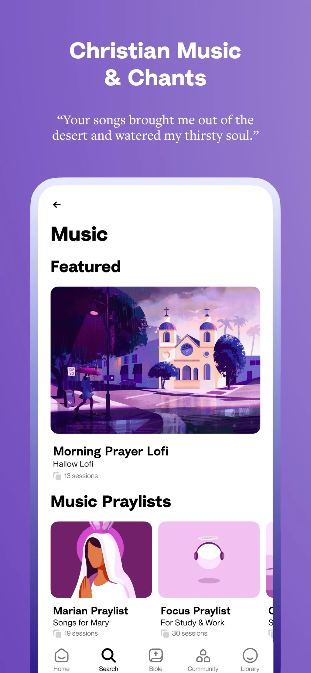 Hallow: Prayer & Meditation App Store screenshot 5