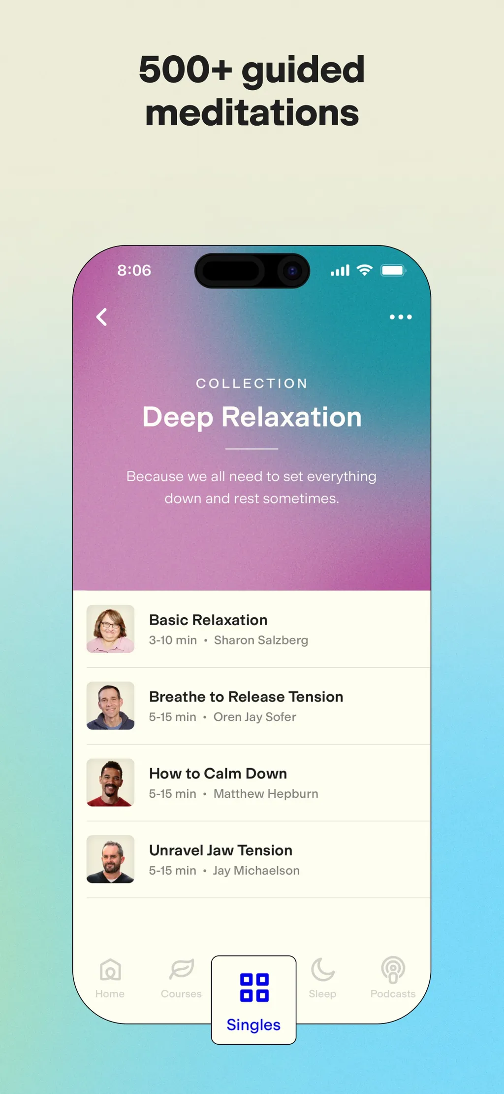 Happier Meditation App Store screenshot 7