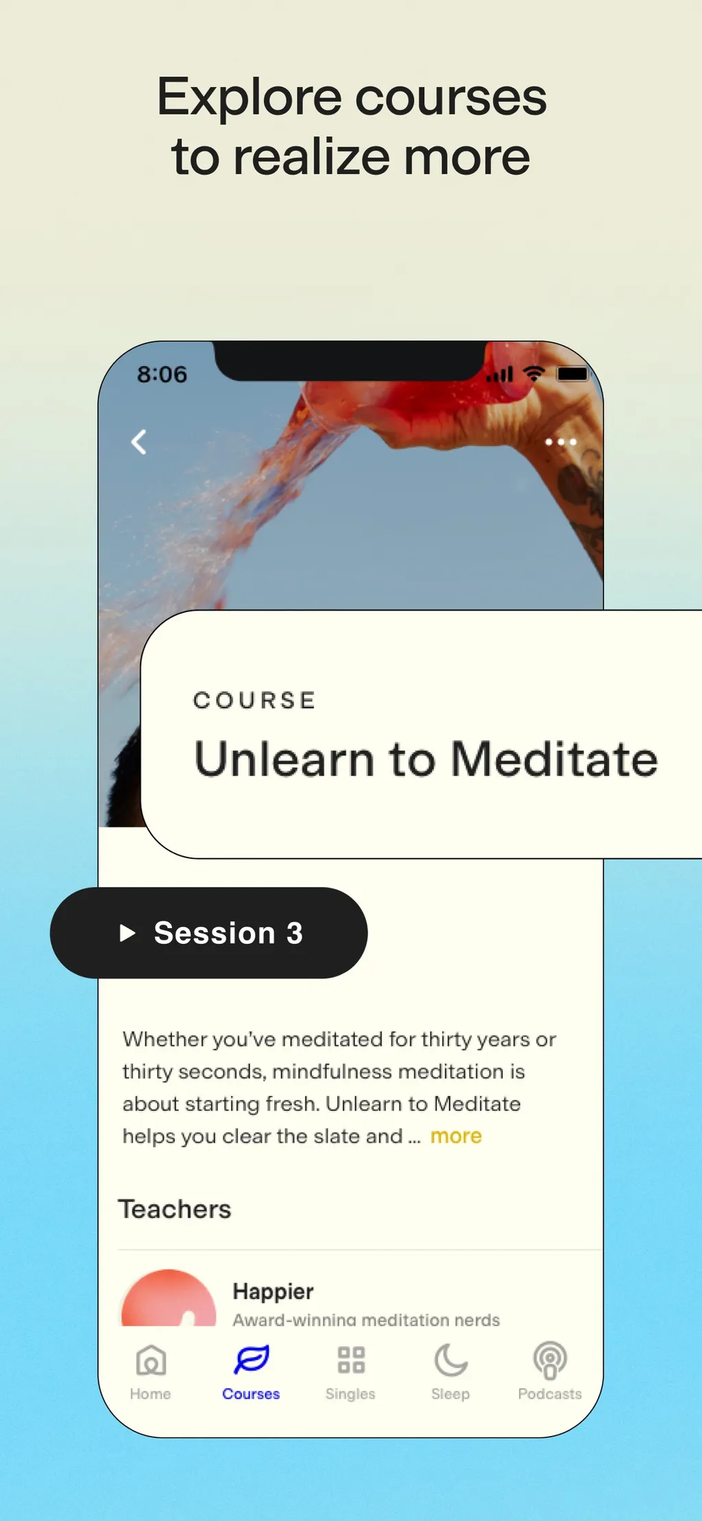 Happier Meditation App Store screenshot 9